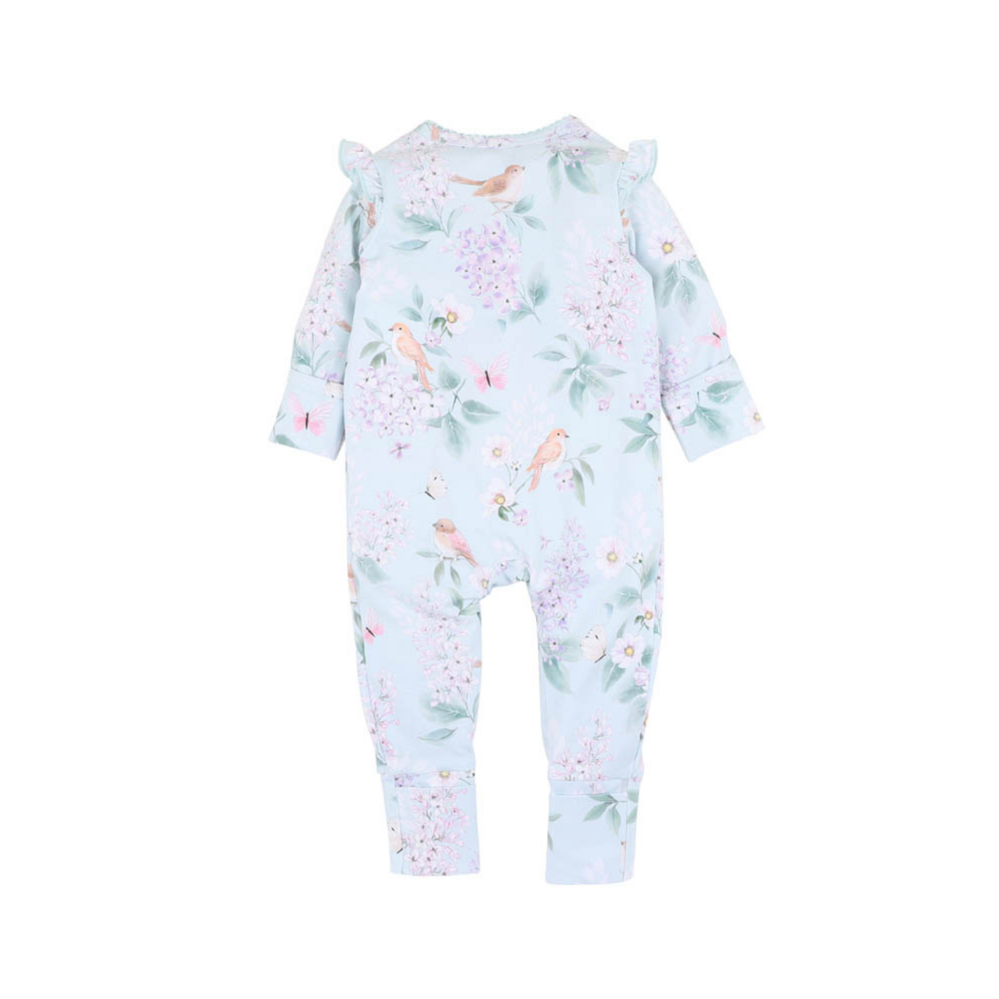 Bebe Madelyn Ls Zipsuit - Madelyn Print