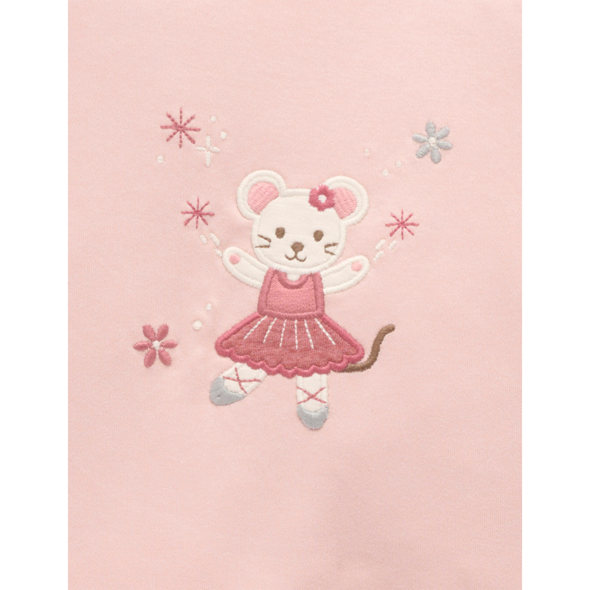 Purebaby Thick PJ Set - Ballet Dreams Print