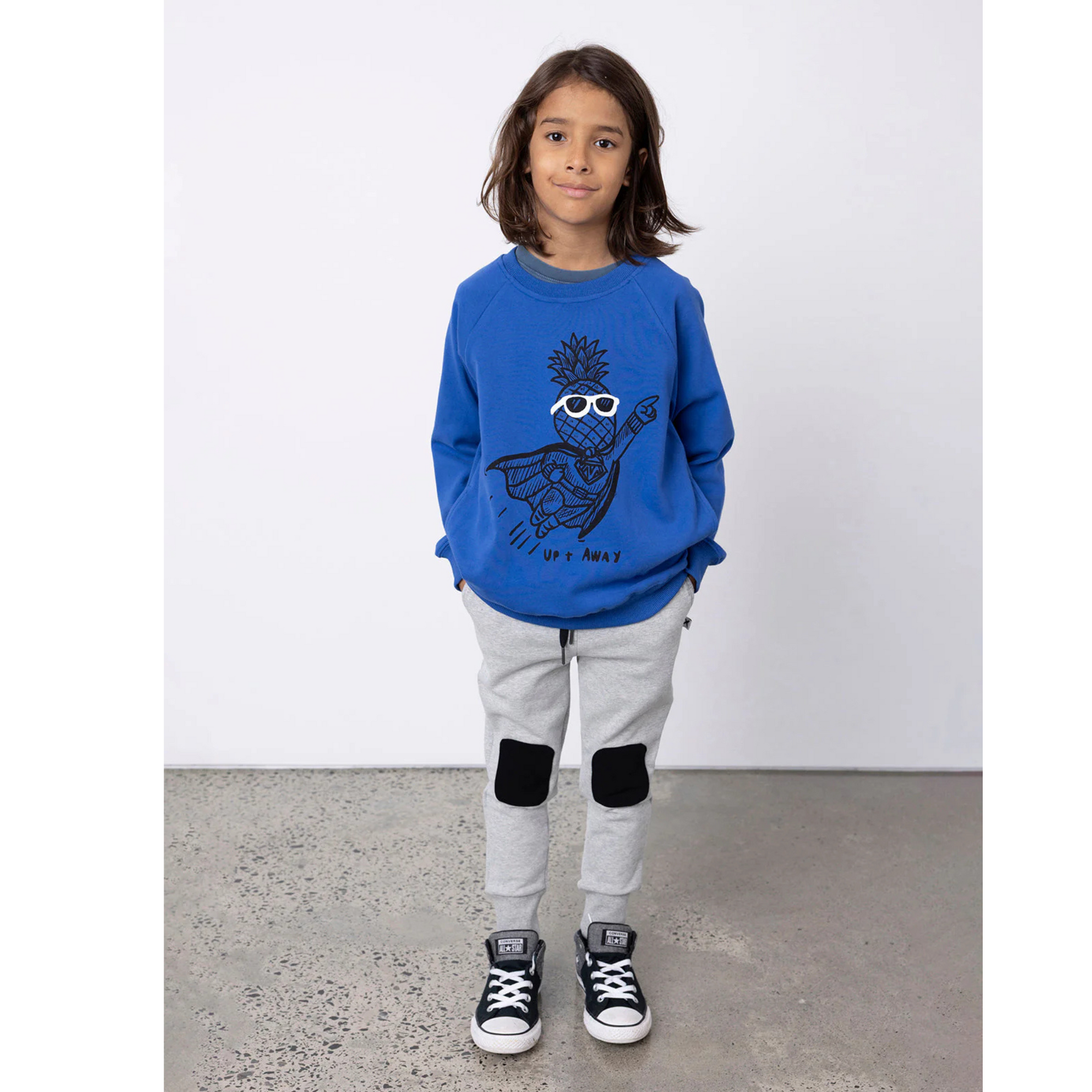 Minti Super Pineapple Crew - Cobalt