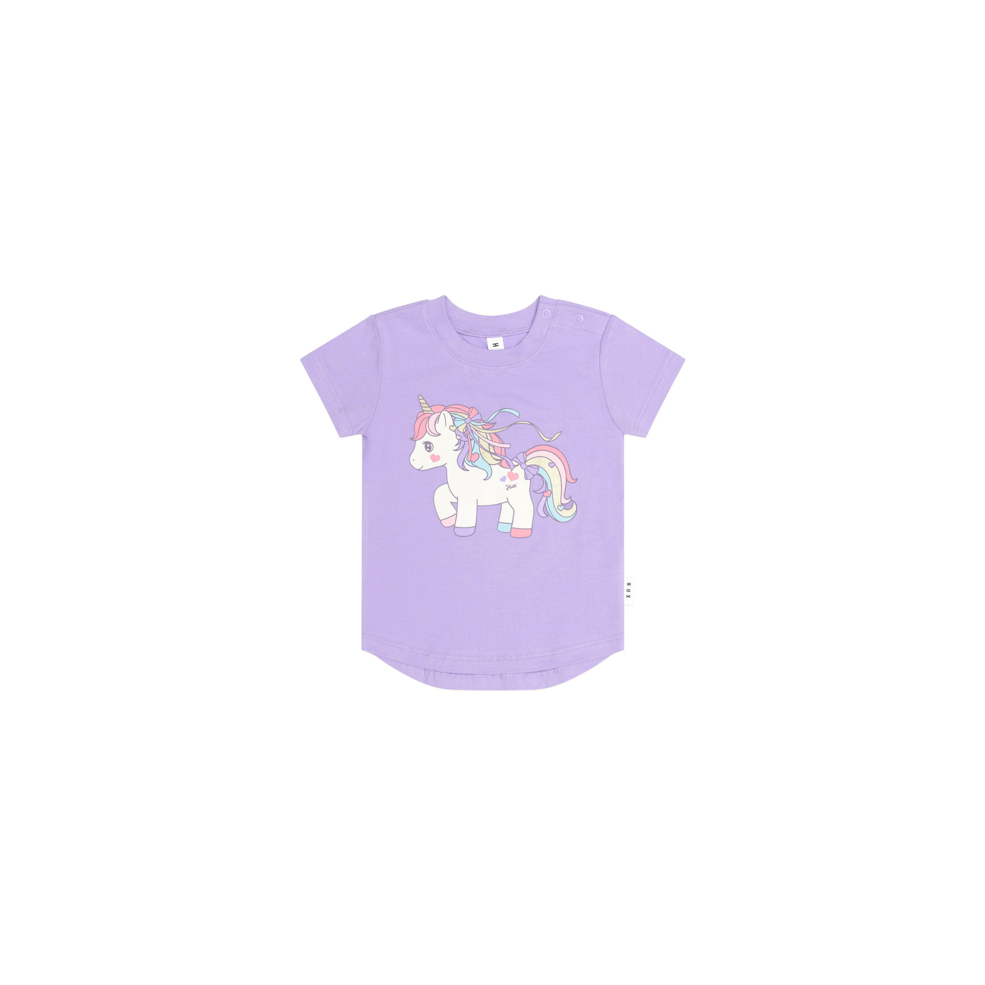 Huxbaby Magical Unicorn Tee - Orchid Purple