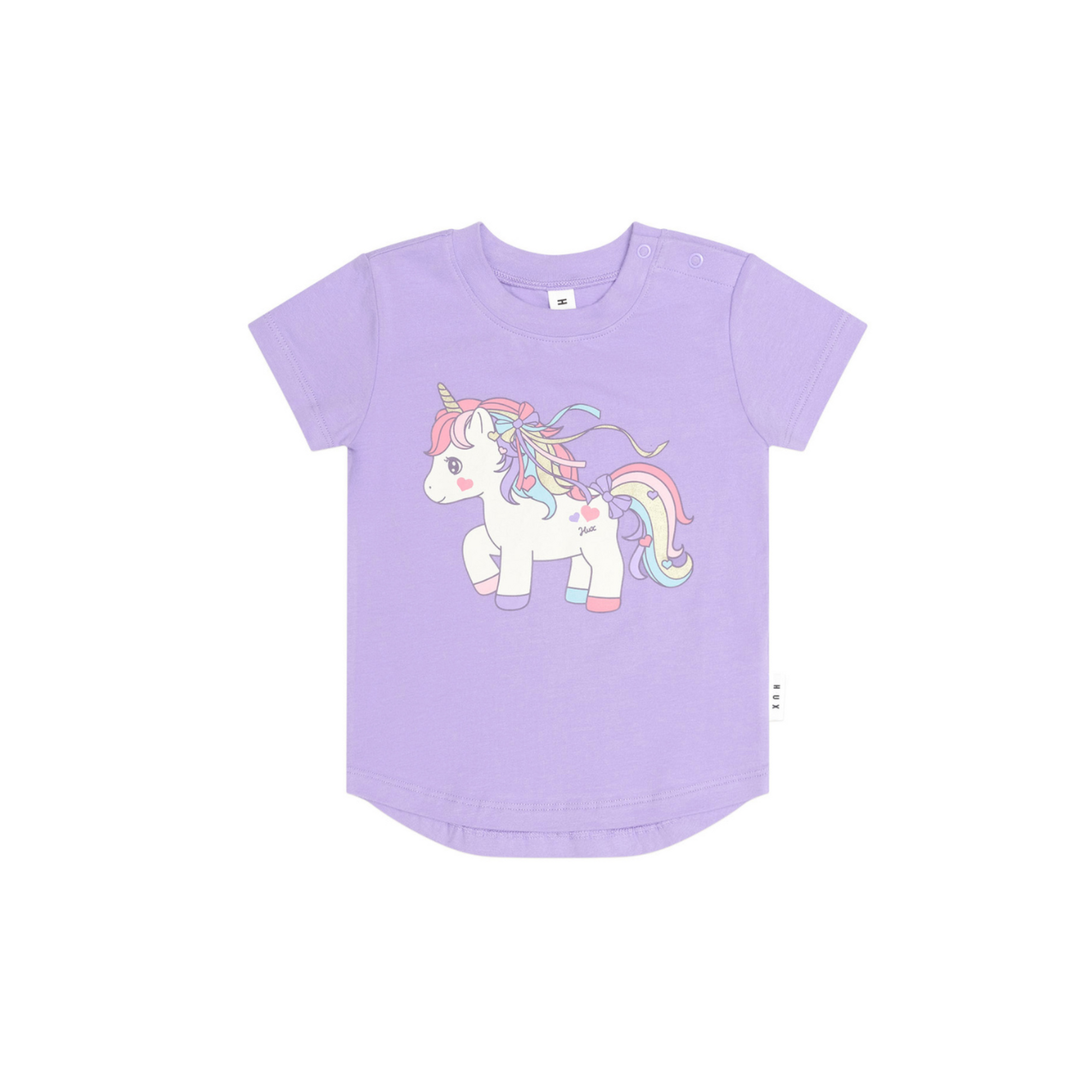 Huxbaby Magical Unicorn Tee - Orchid Purple