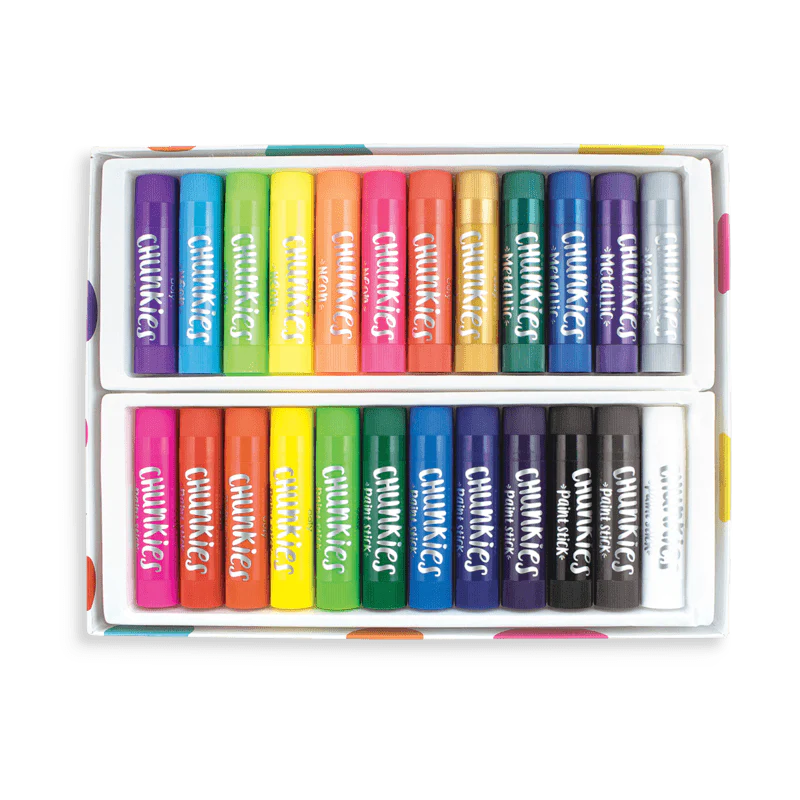 Chunky Paint Sticks Set 24