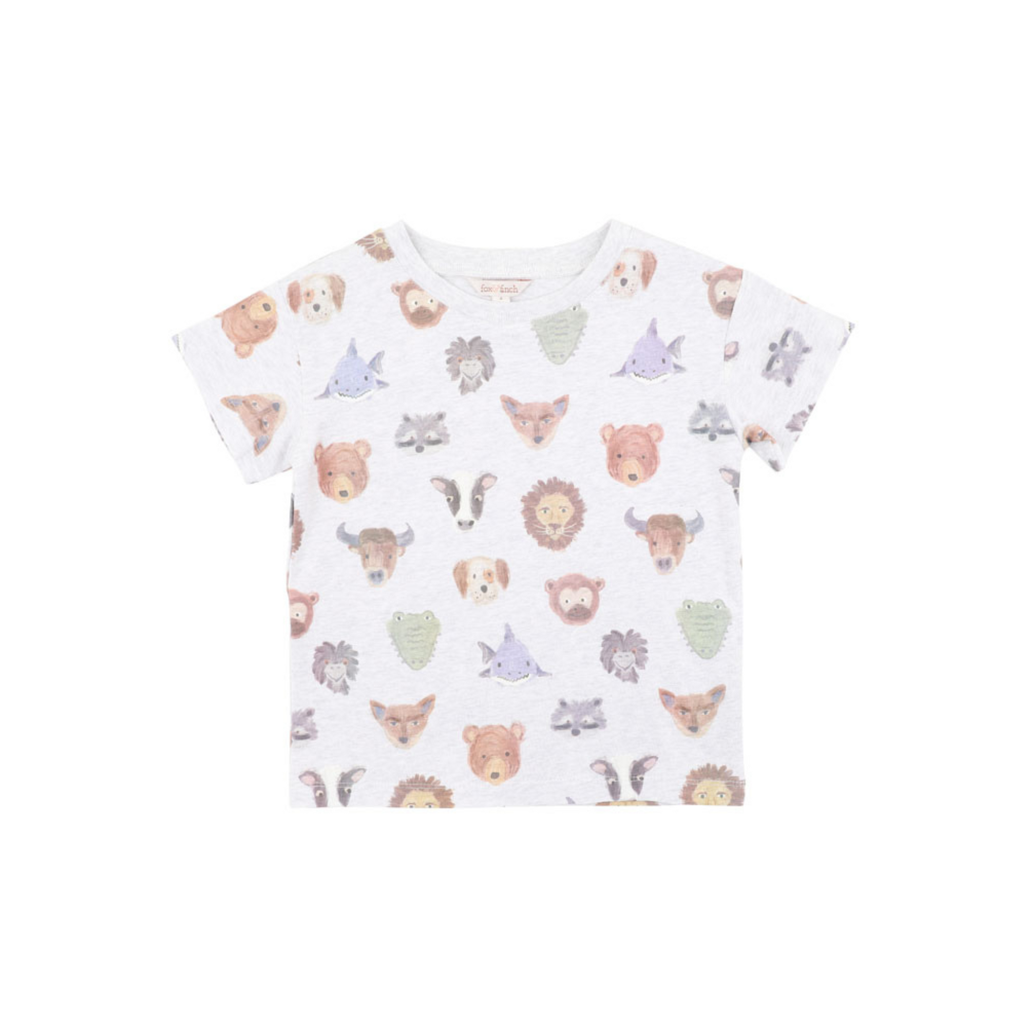 Fox & Finch Wildlings Print Tee - Wildlings Print