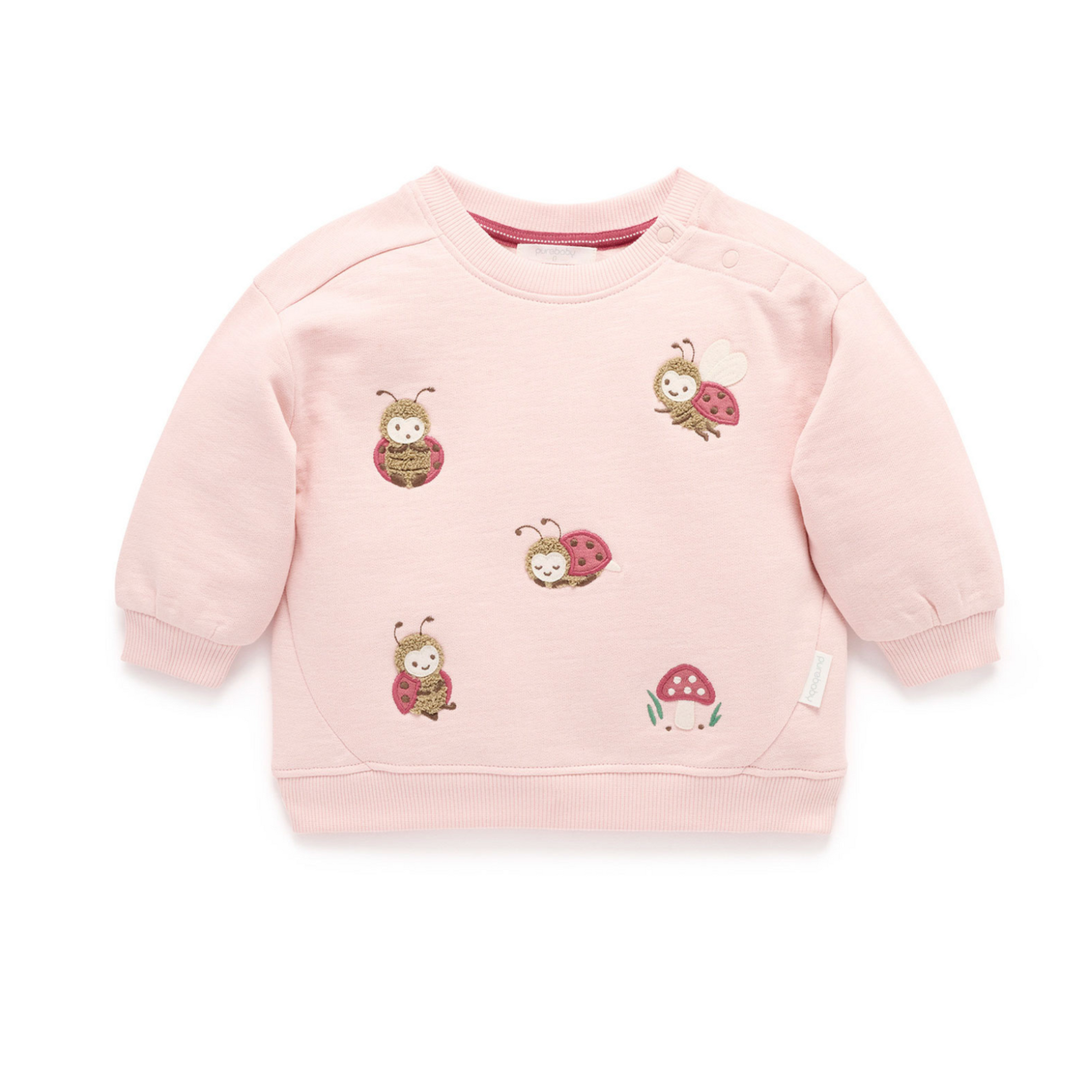 Purebaby Ladybird Windcheater - Sweet Pea