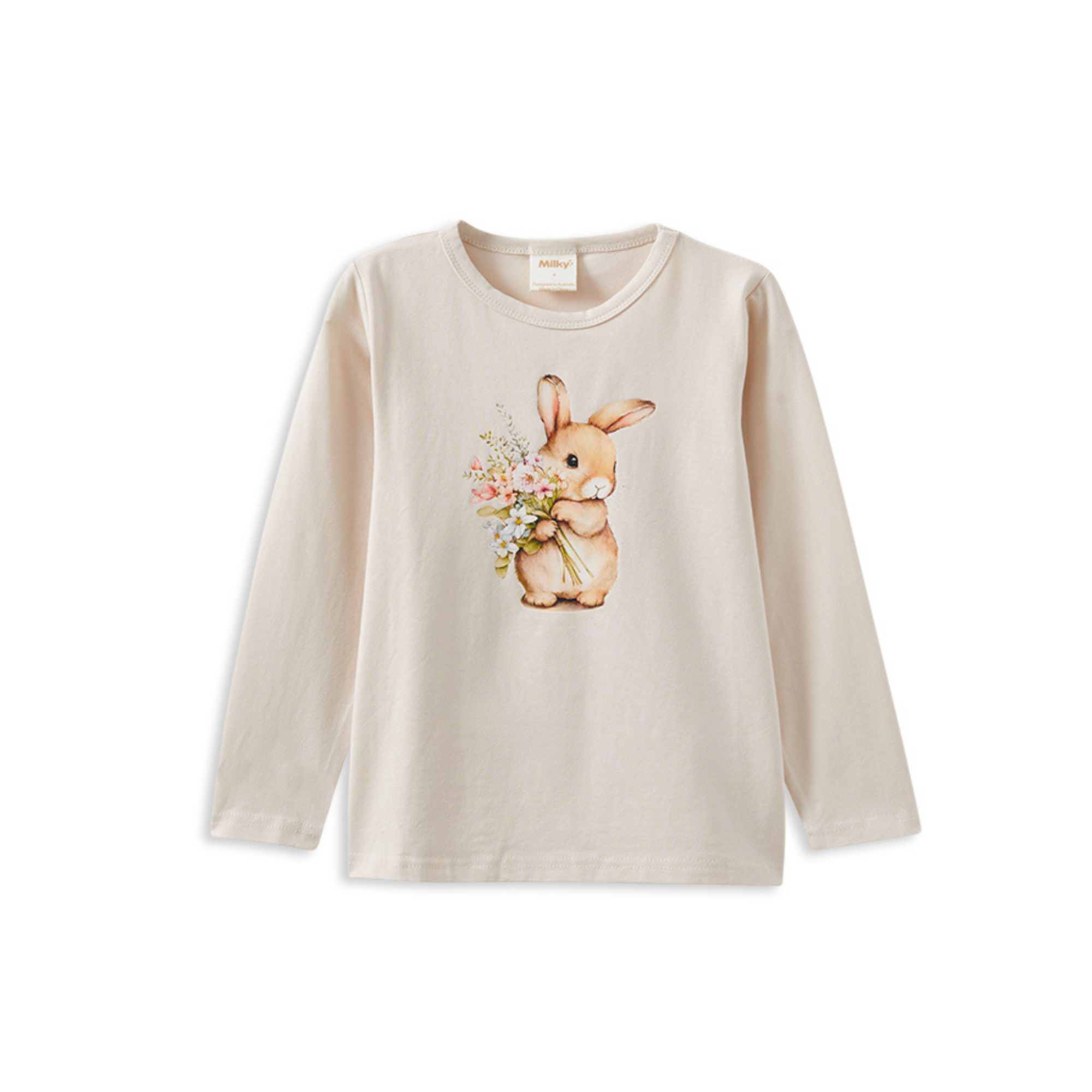 Milky Bunny Bouquet Tee