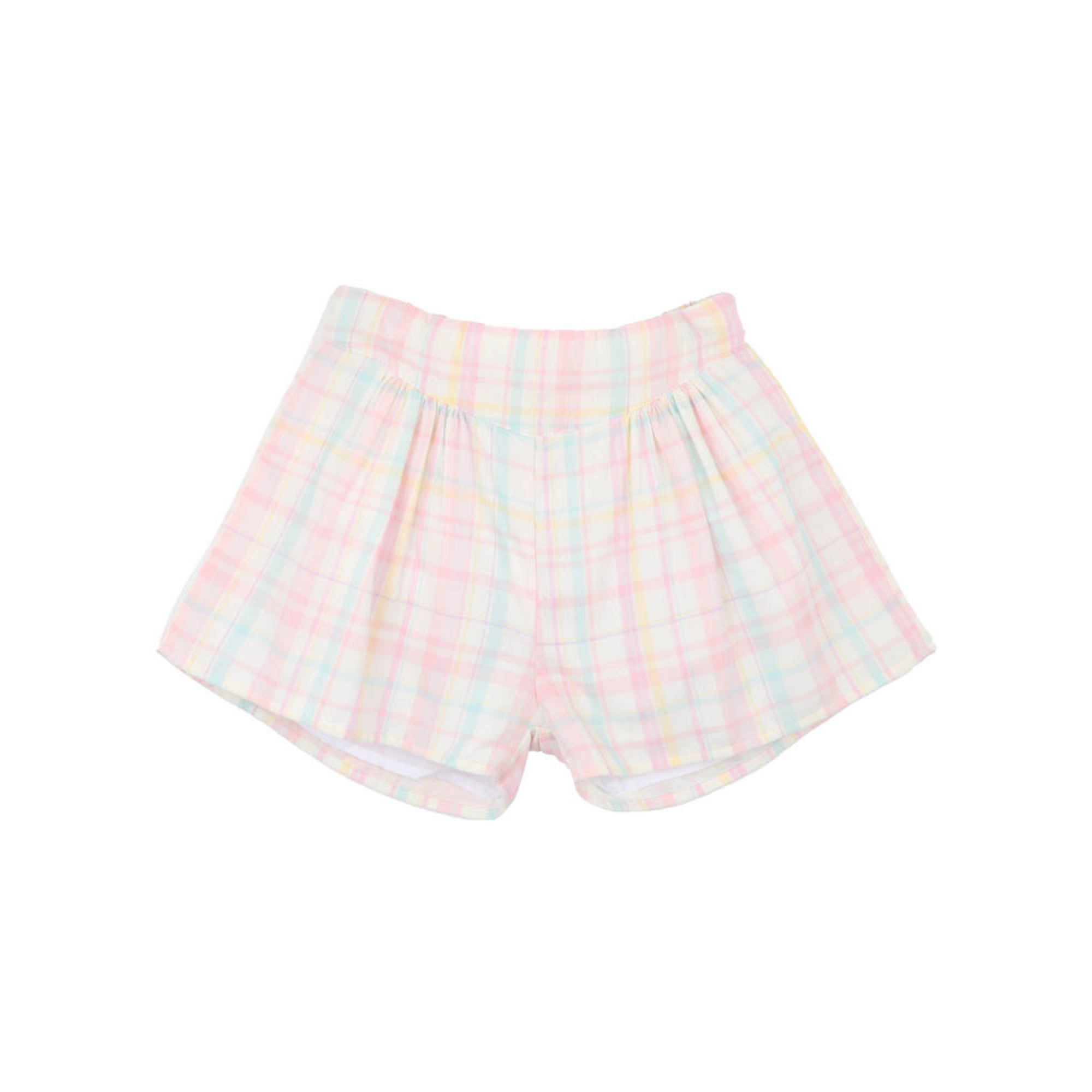 Bebe Madelyn Check Shorts - Madelyn Check