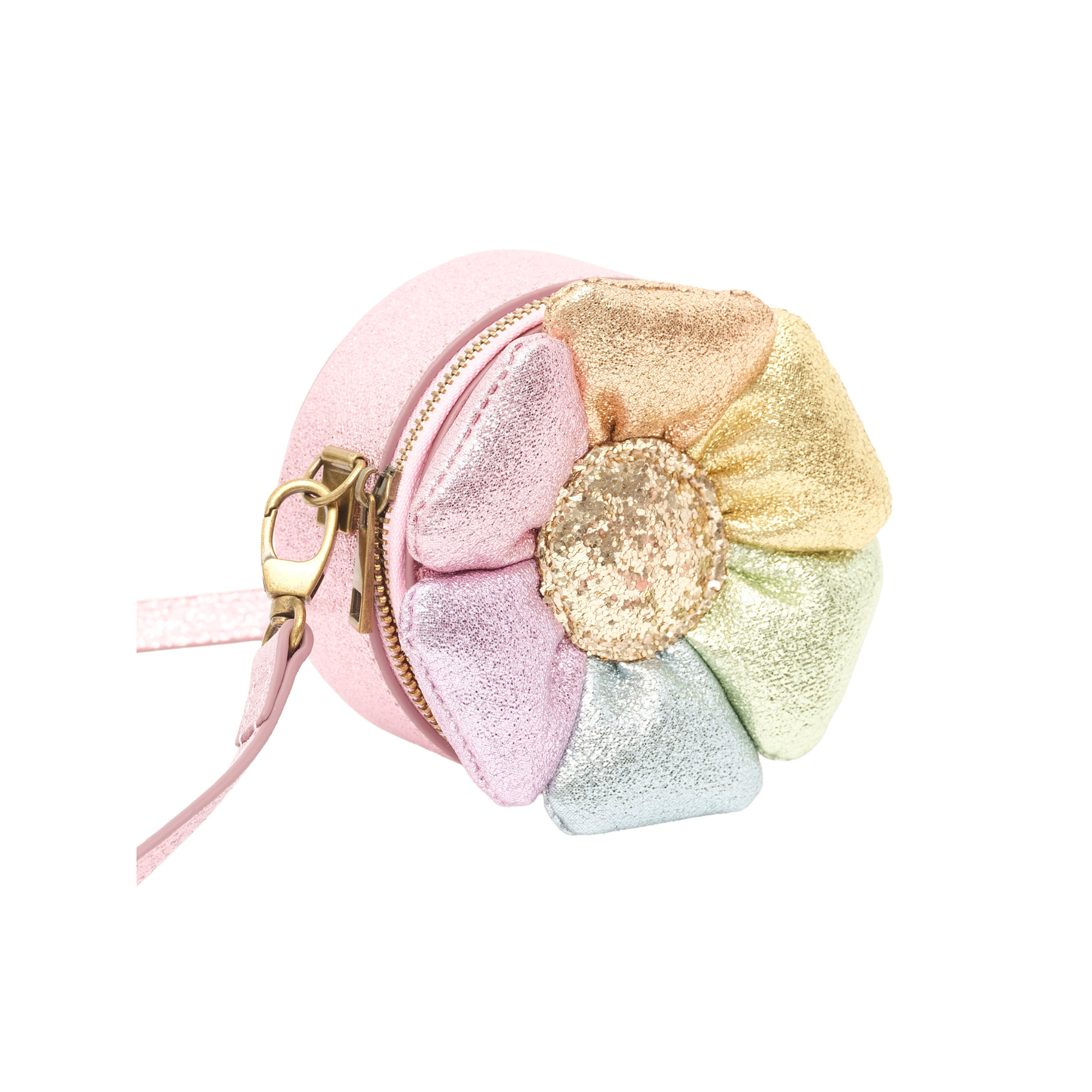 Huxbaby Rainbow Flower Bag - Multi Metallic