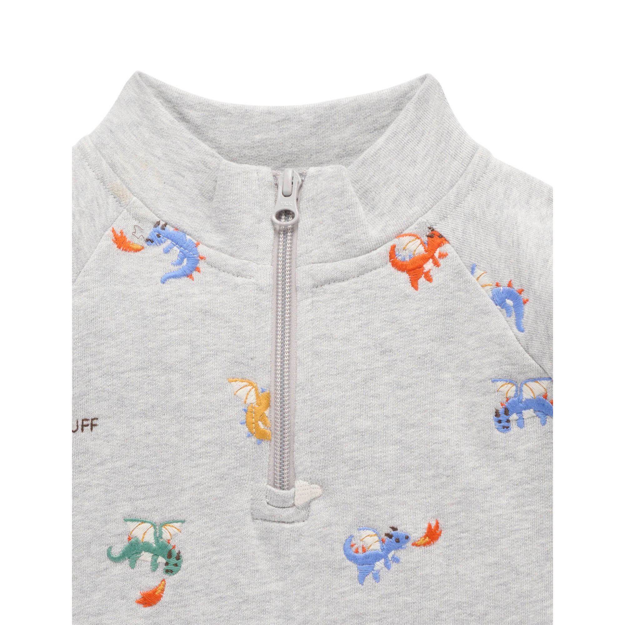 Purebaby Embroidered Windcheater - Flying Dragon Broderie