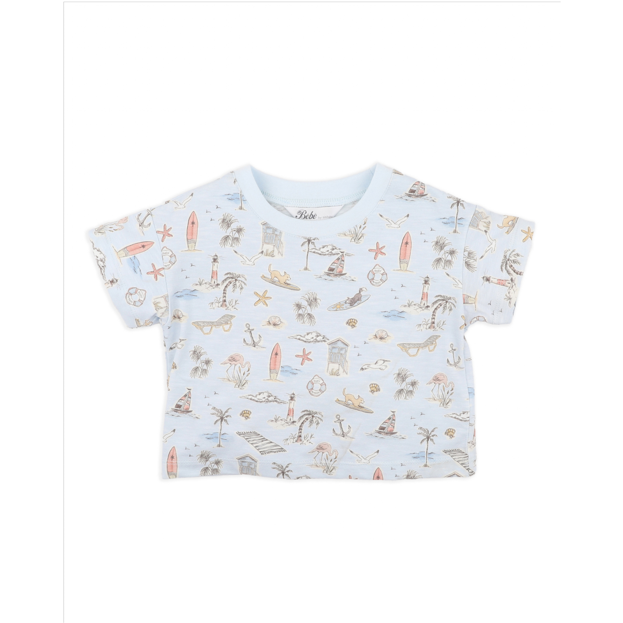 Bébé Max Organic Print Tee - Max Print