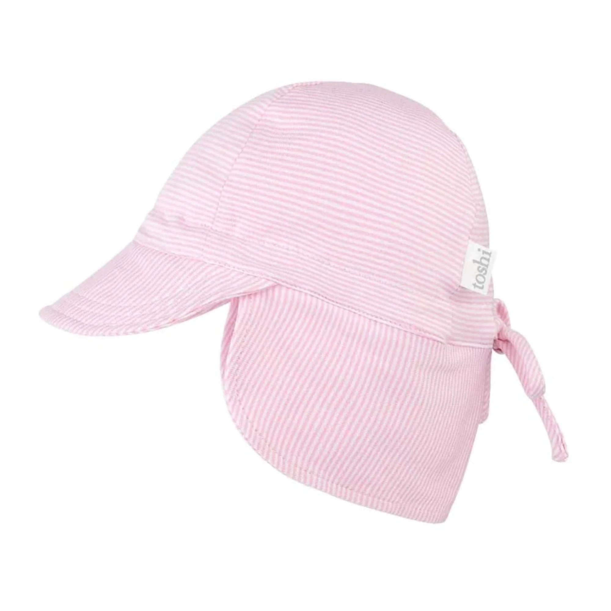 Toshi Flap Cap Baby - Pink