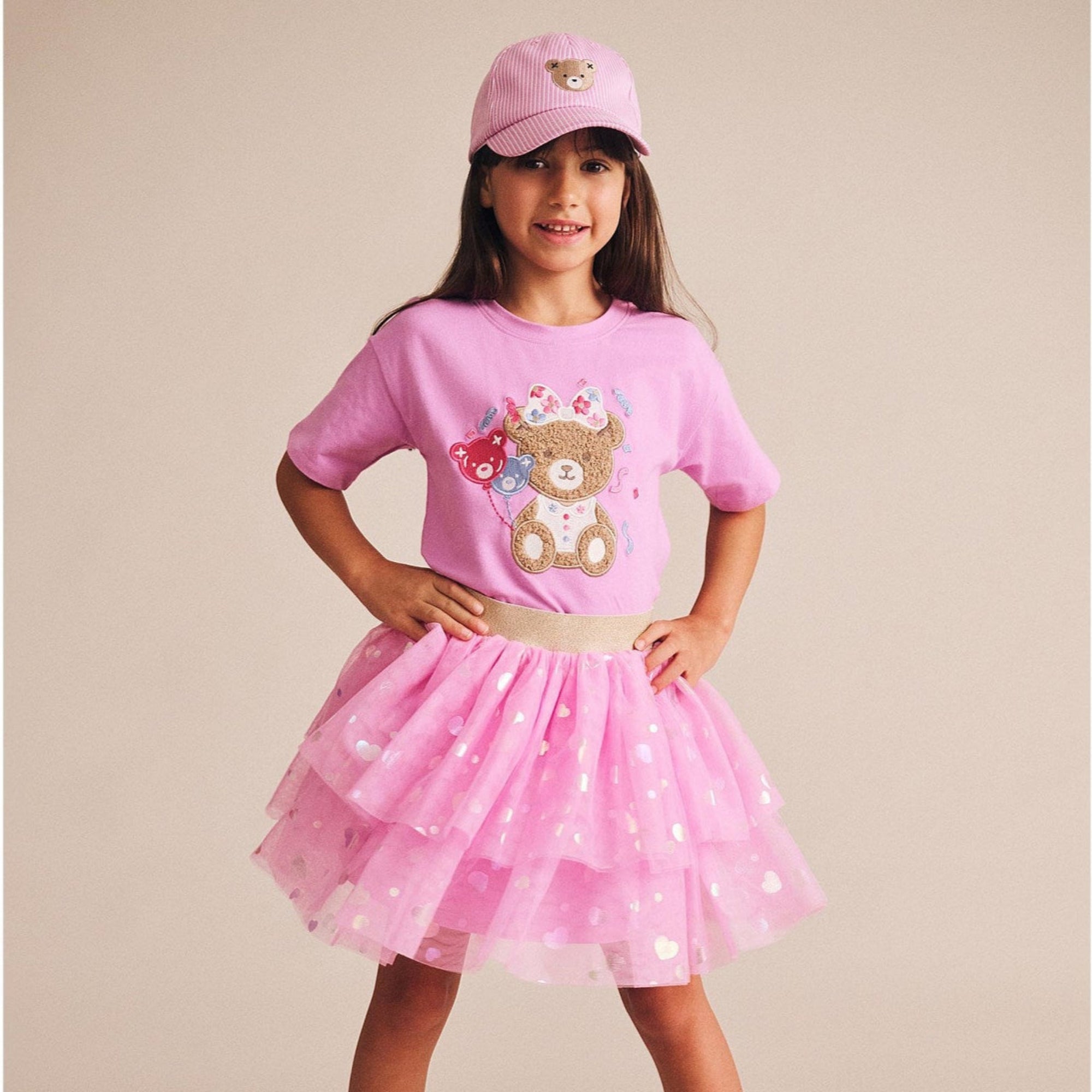 Huxbaby - Party Hearts Tiered Tulle Skirt