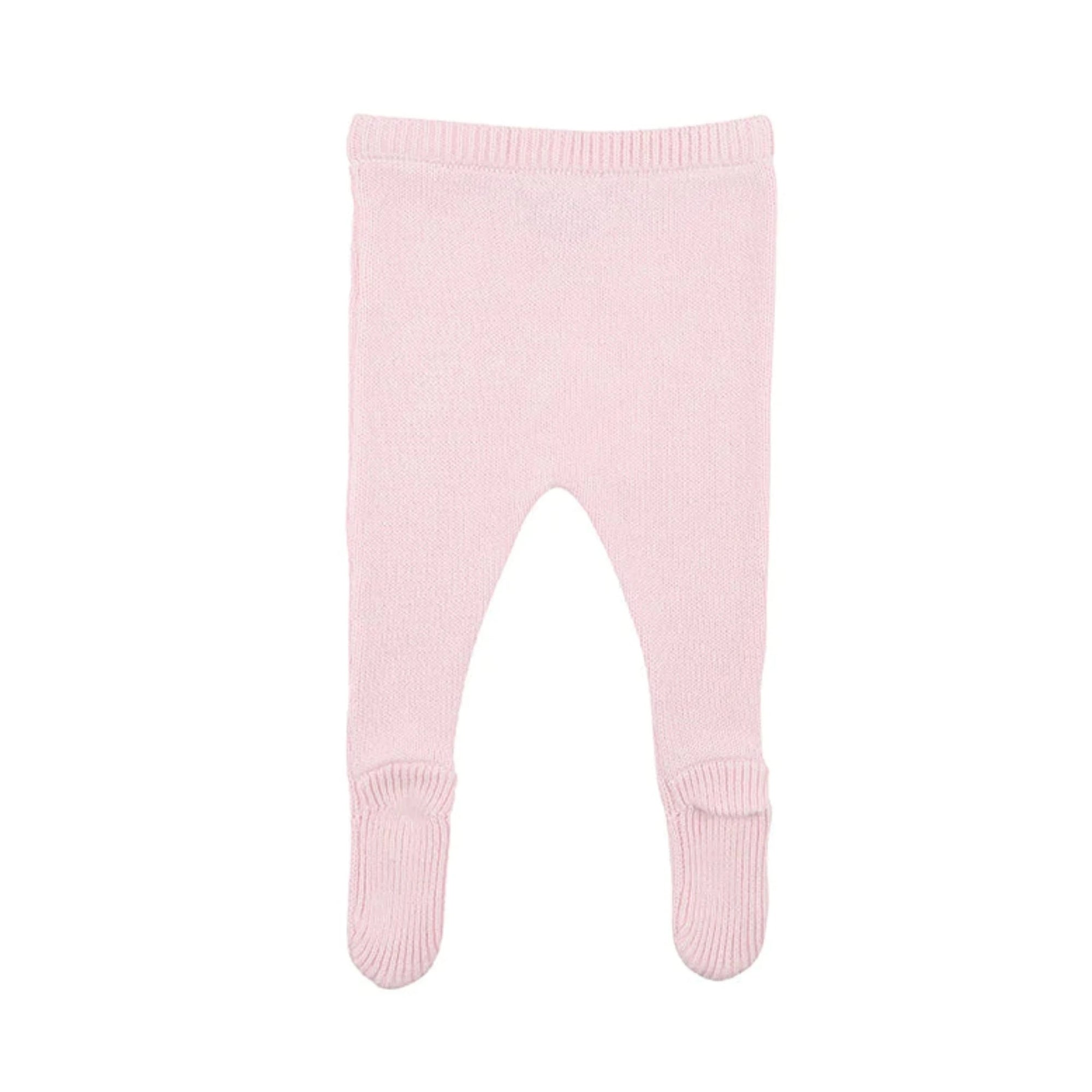 Bebe Margot Footed Knit Legging - Pink