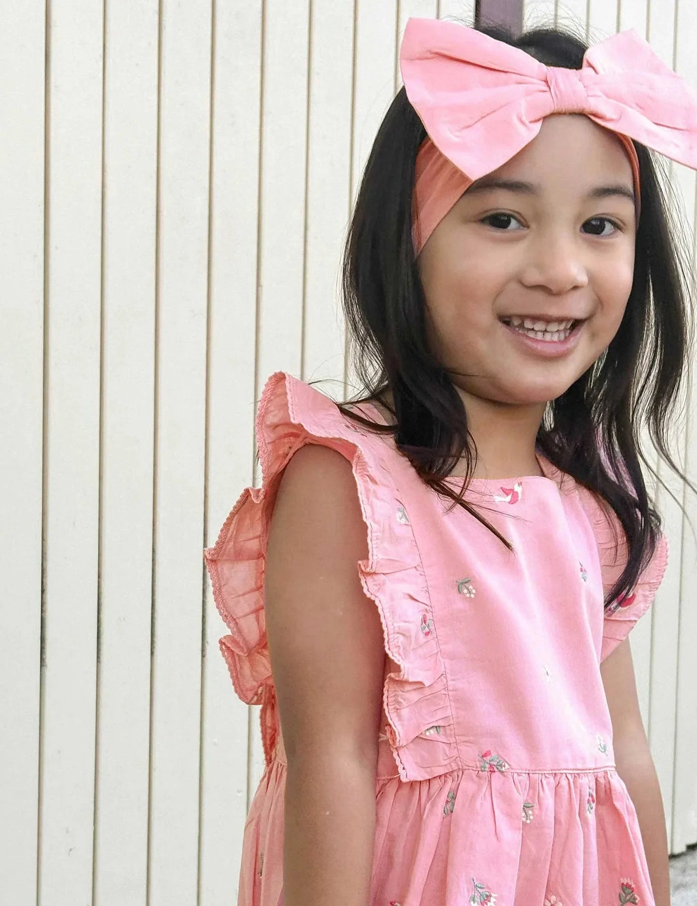 Purebaby Broderie Dress - Swallow Broderie