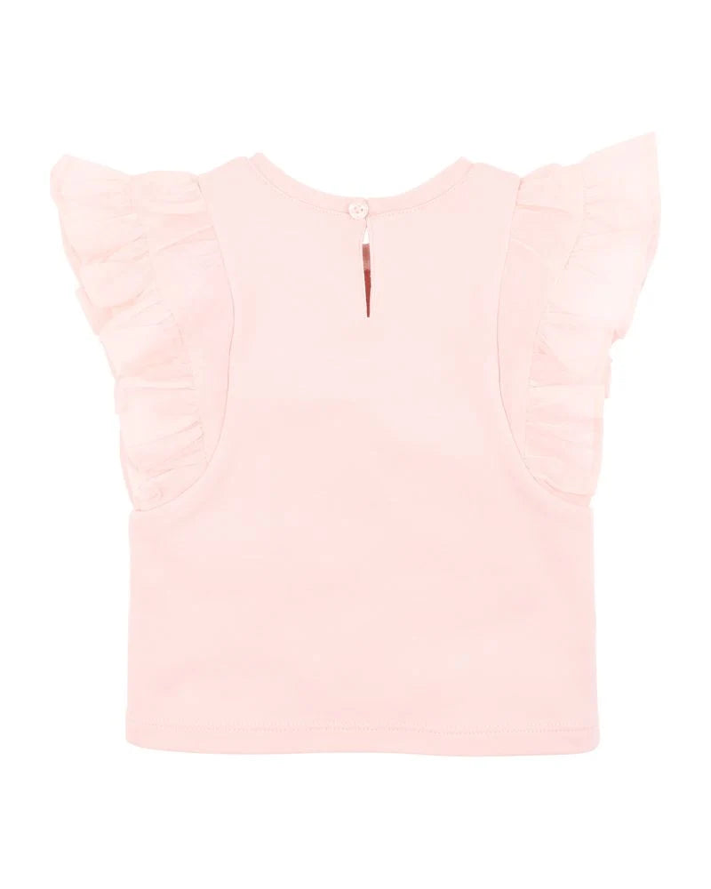 Poppy Jam Tee - Crystal Pink