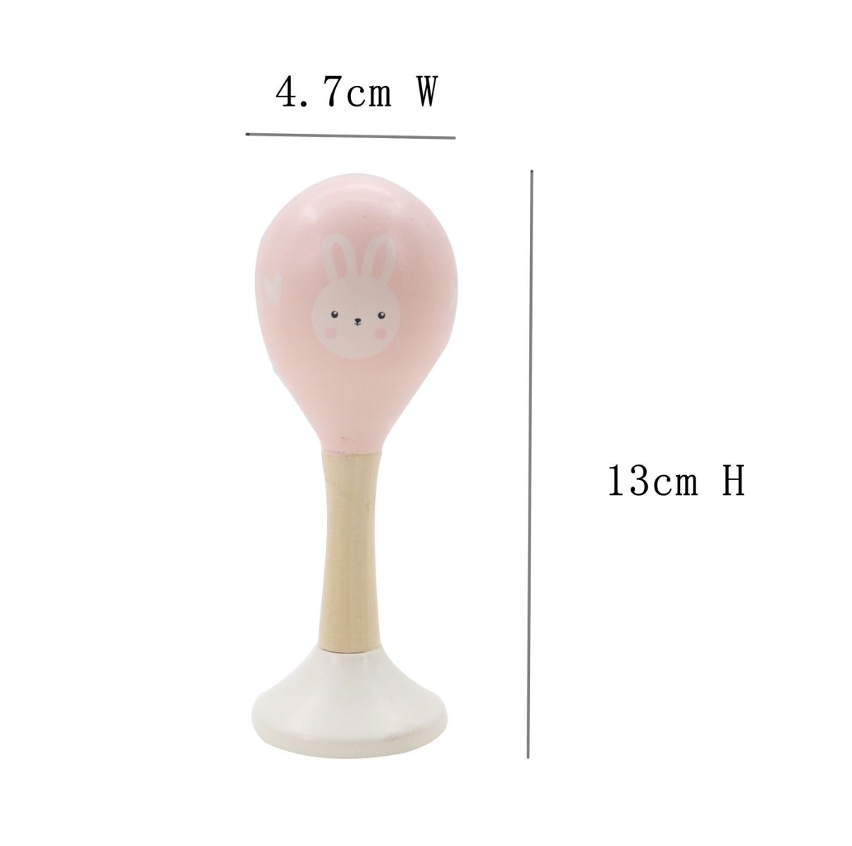 Wooden Koala & Bunny Maracas