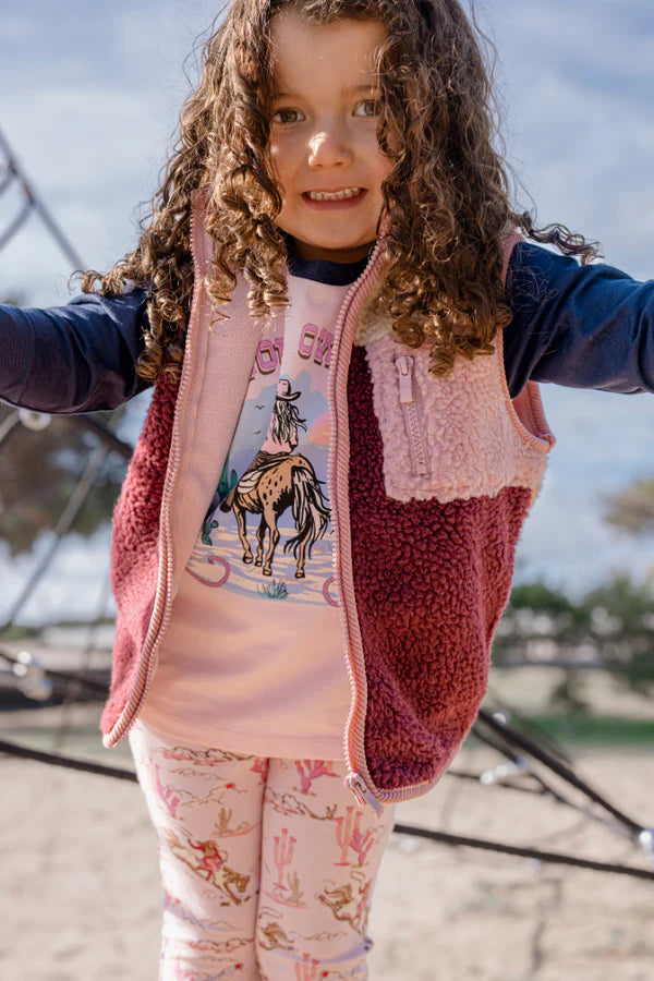 Milky Own Kind Tee - Blush Pink / Navy