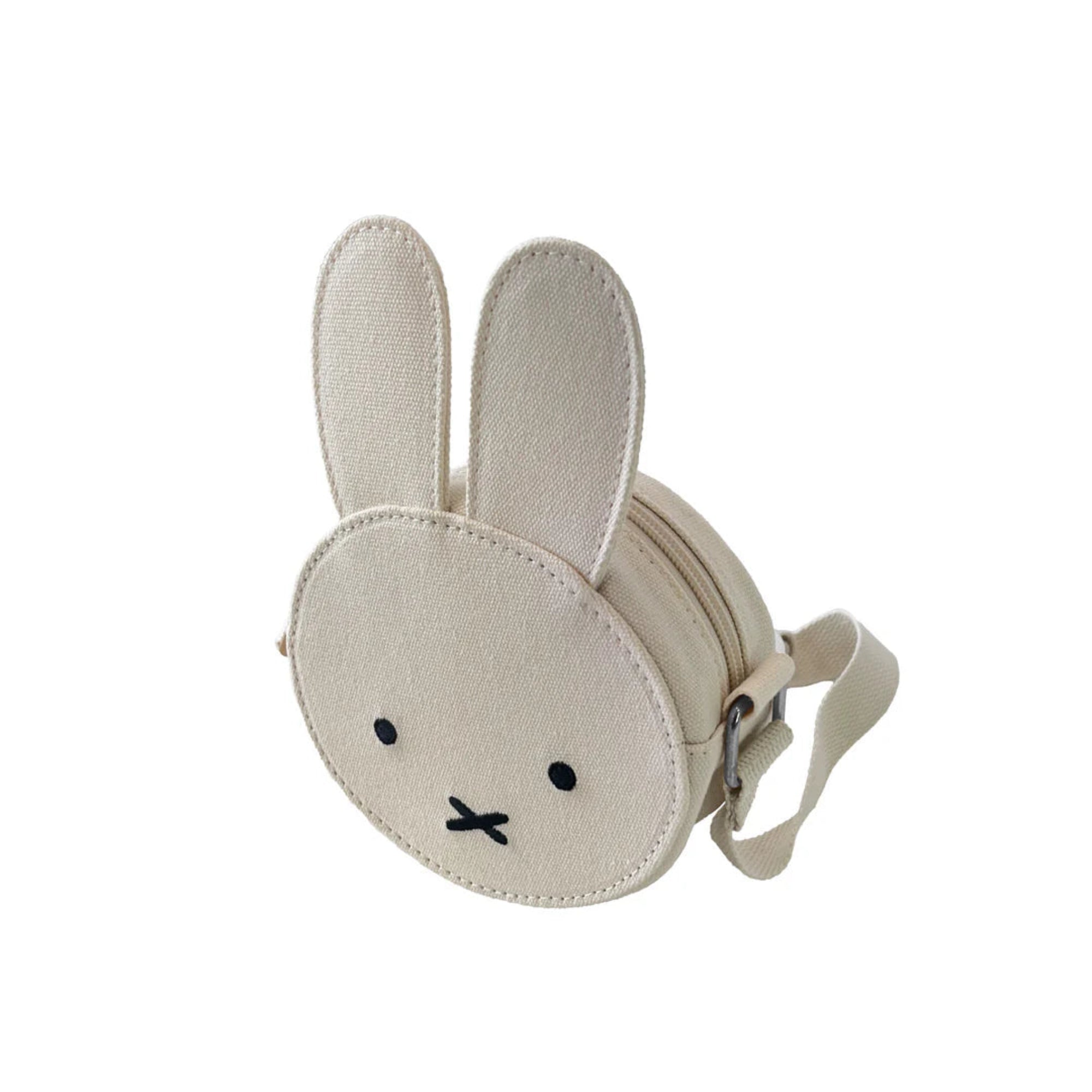 Miffy Canvas Ears Crossbody Bag - Off White