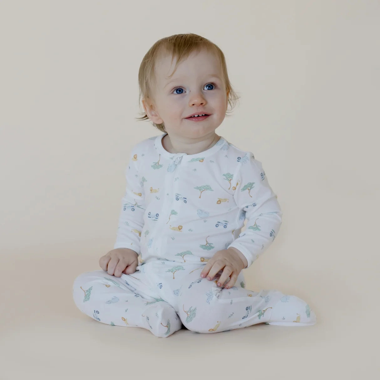 Savannah Friends Stretchy Zipsuit