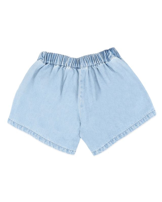 Fox Girls Denim Shorts Light Indigo - 1-7Y