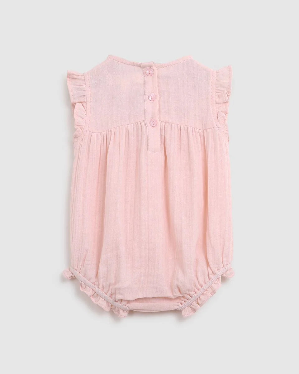 Flee Playsuit - Pink