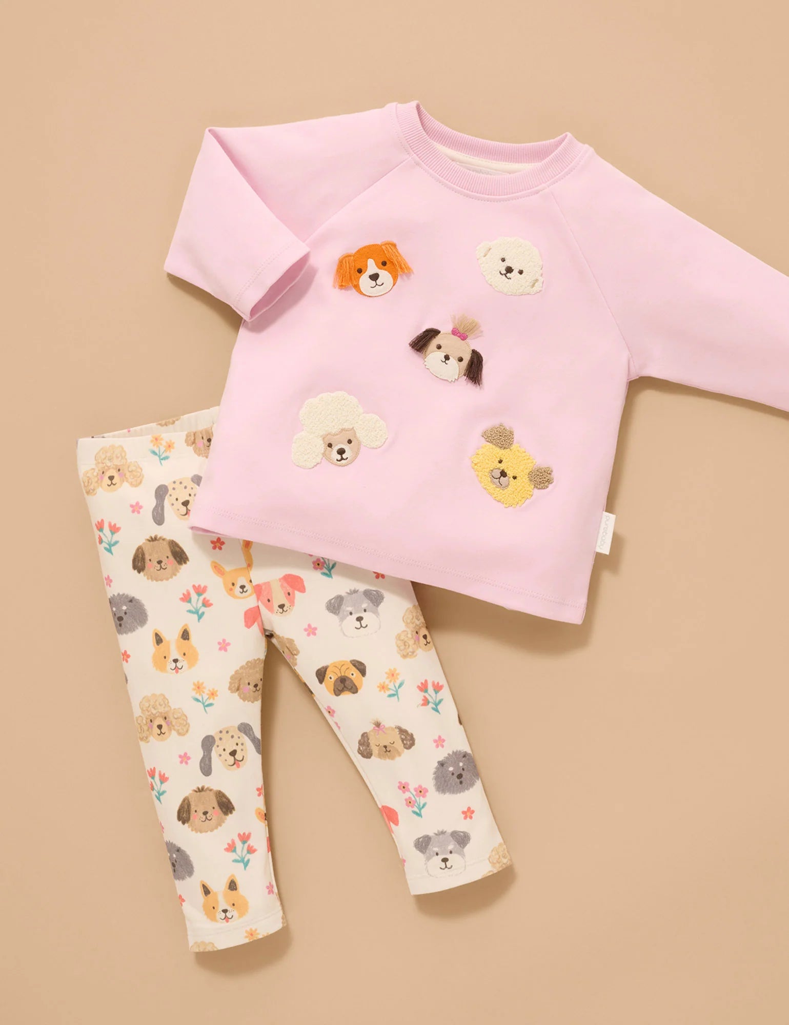 Thick Long Sleeve Puppy Tee