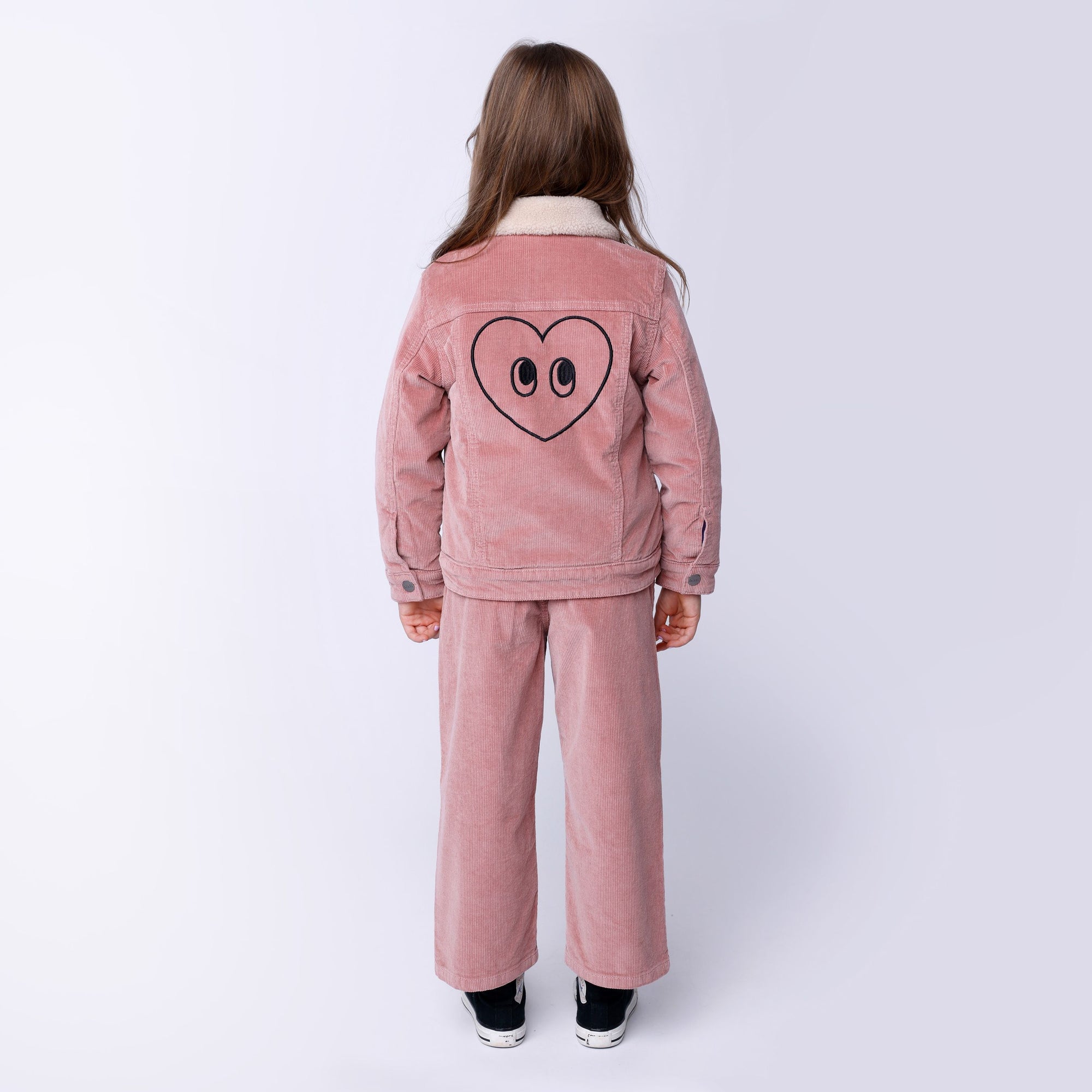 Minti Cosy Cord Pants - Muted Pink