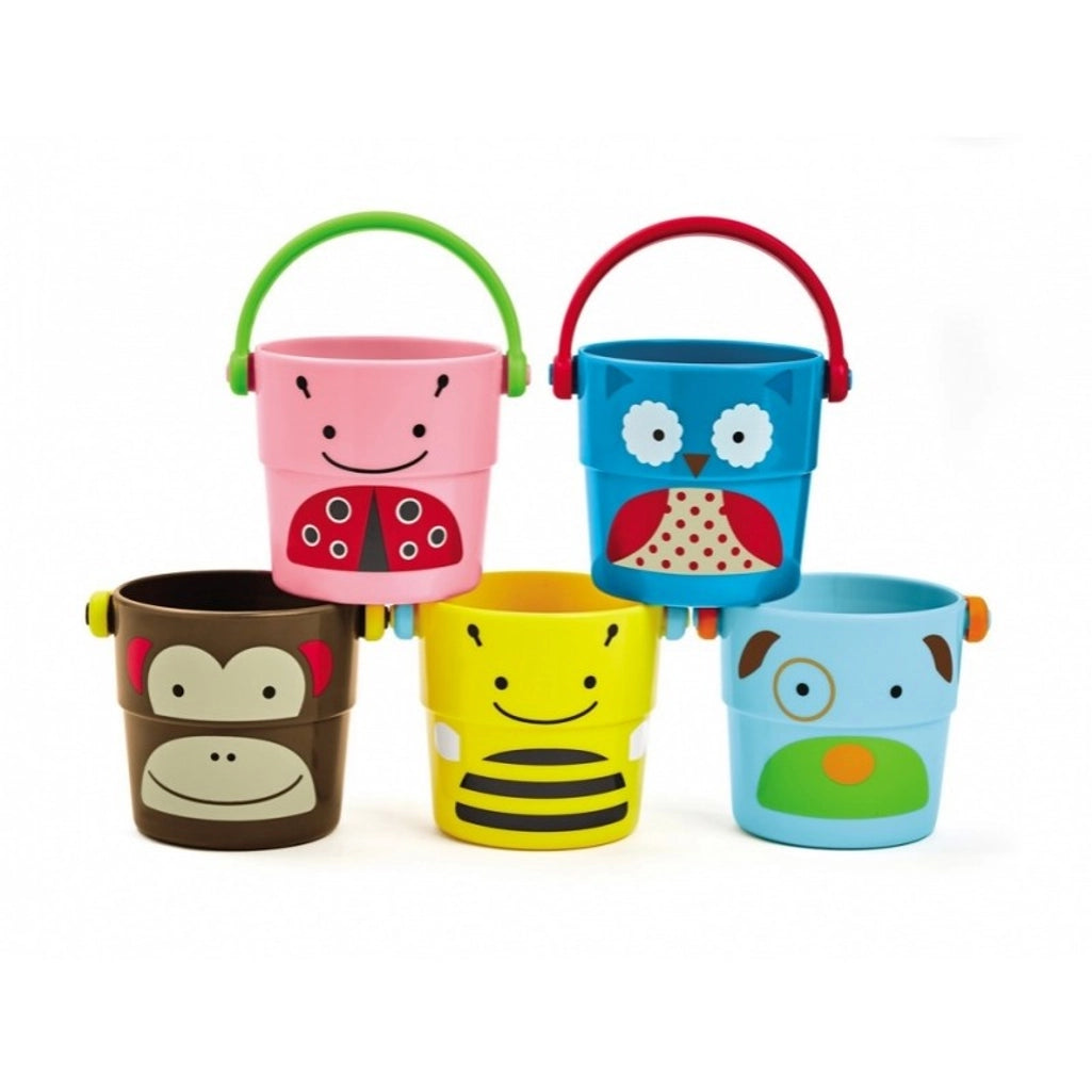 Skip Hop Explore & More Zoo Stack & Pour Buckets