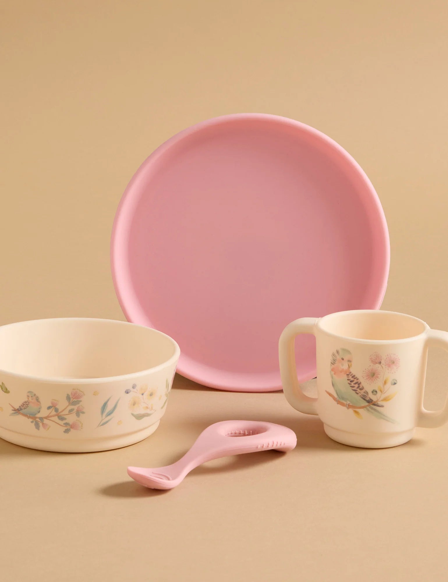 Aviary Garden Silicone Feeding Set