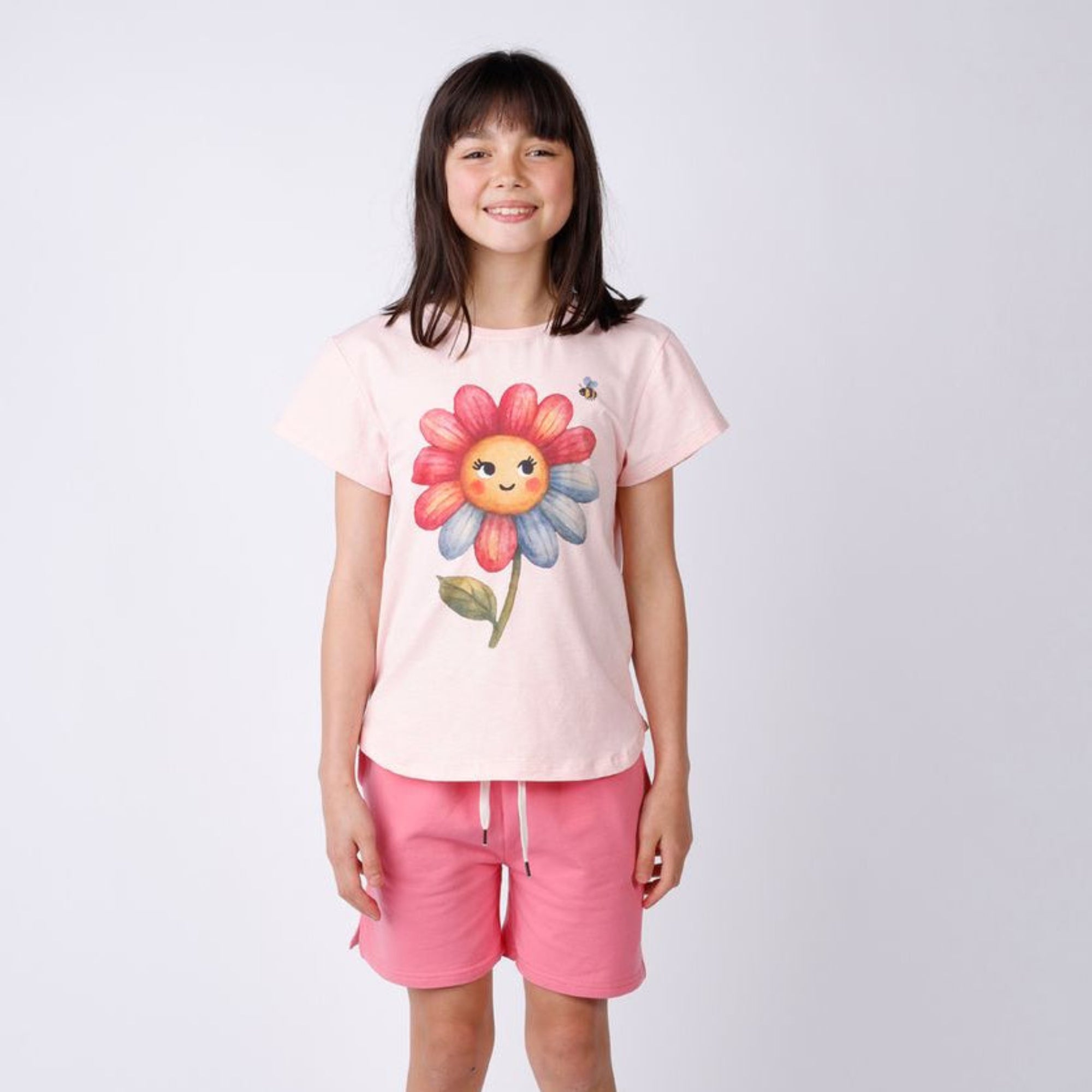 Minti Flower And Bee Tee