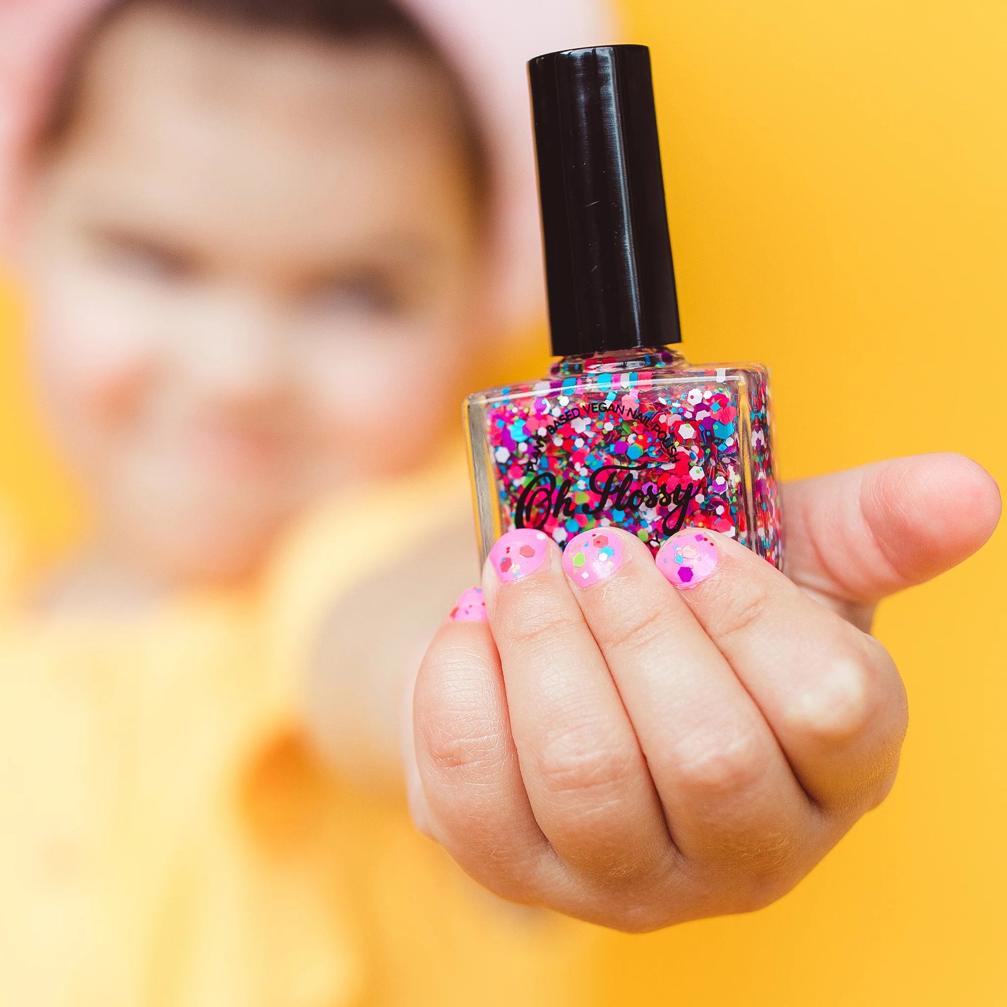 Oh Flossy Nail Polish Cream Pink