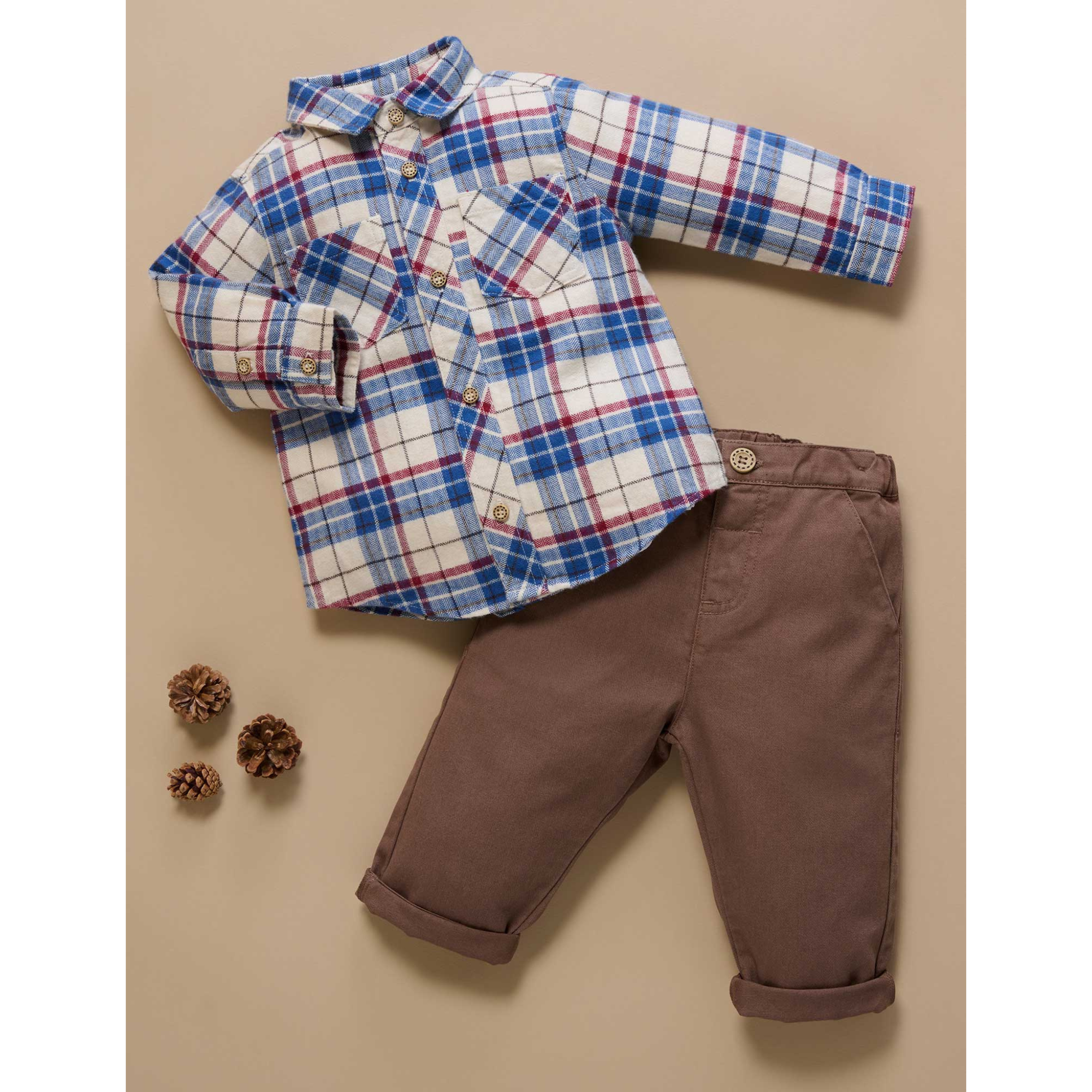 Purebaby Classic Chino - Oak