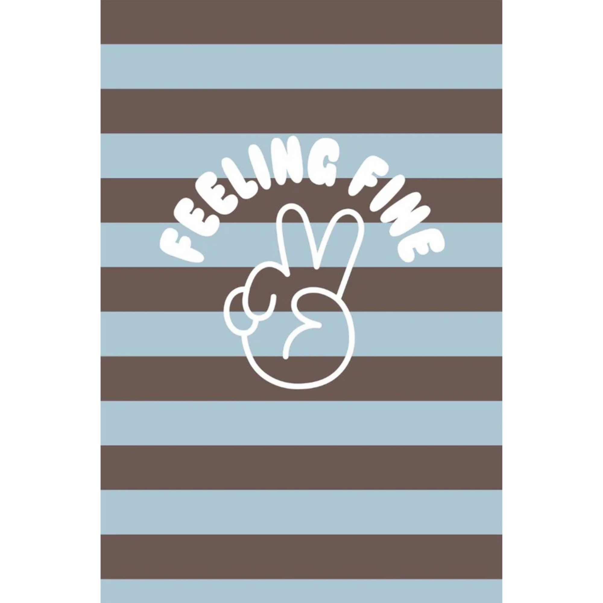 MIlky Feeling Fine Sweat - Soft Blue/ Latte