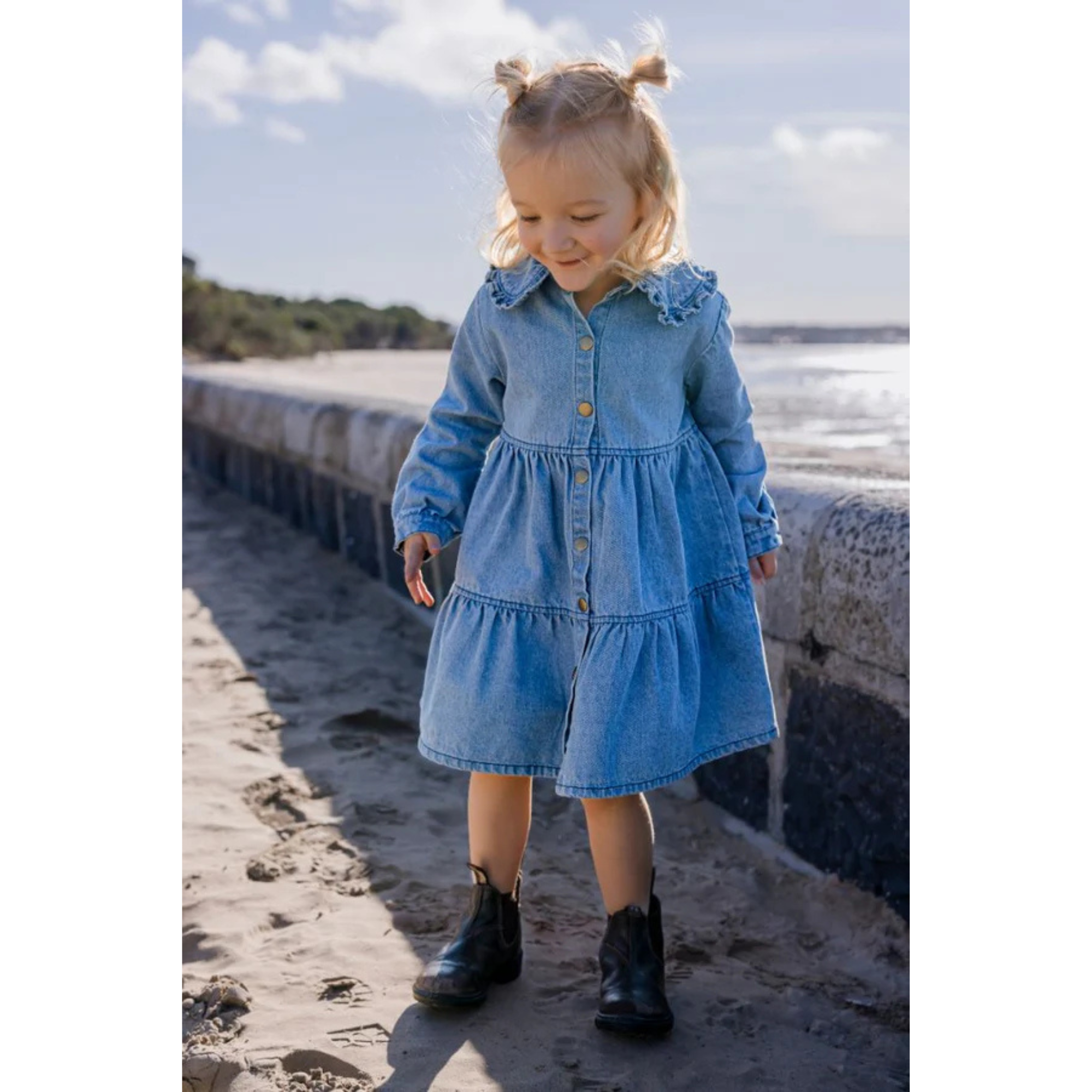 Milky The Lottie Dress - Denim
