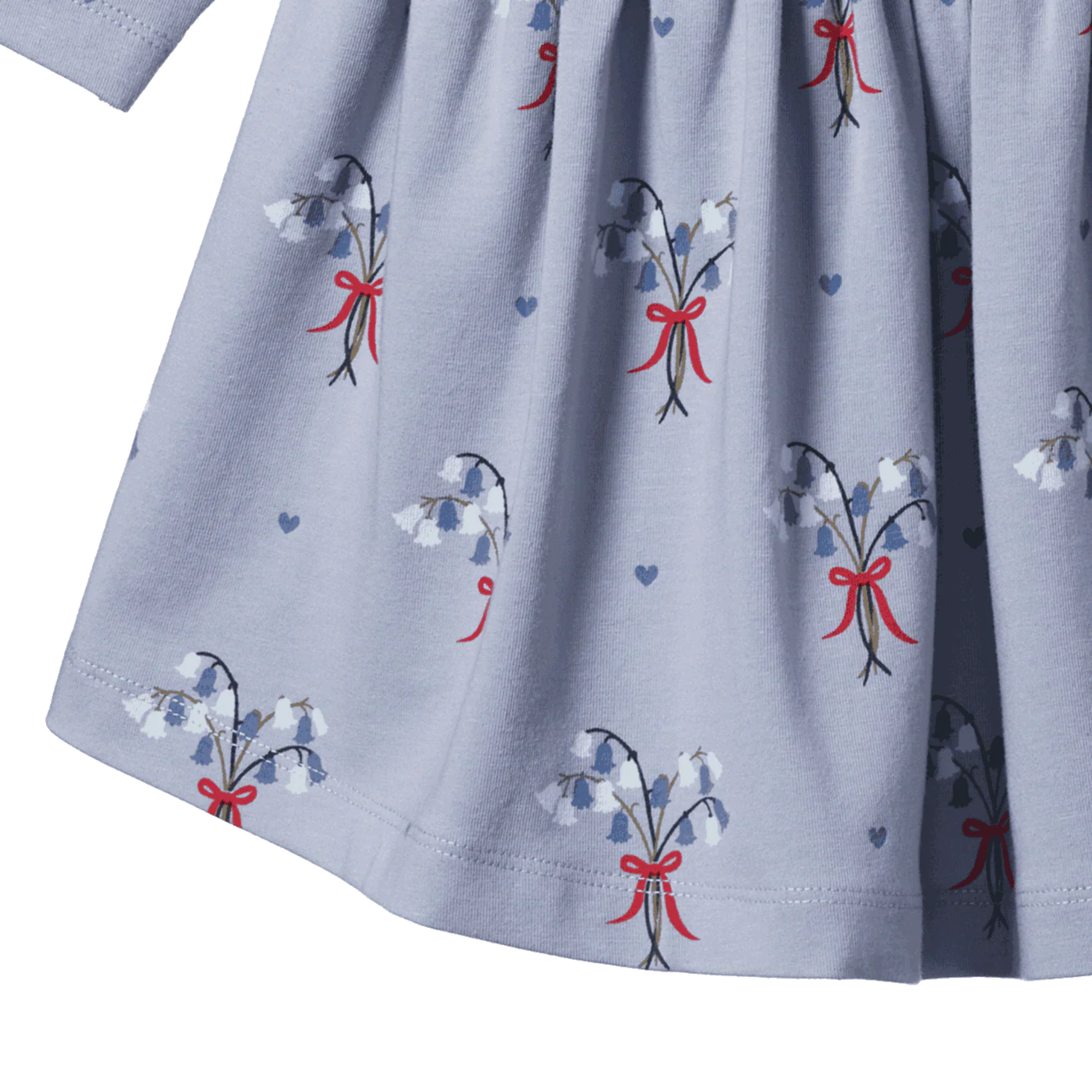 Nature Baby Agnes Dress - Bluebelle Print