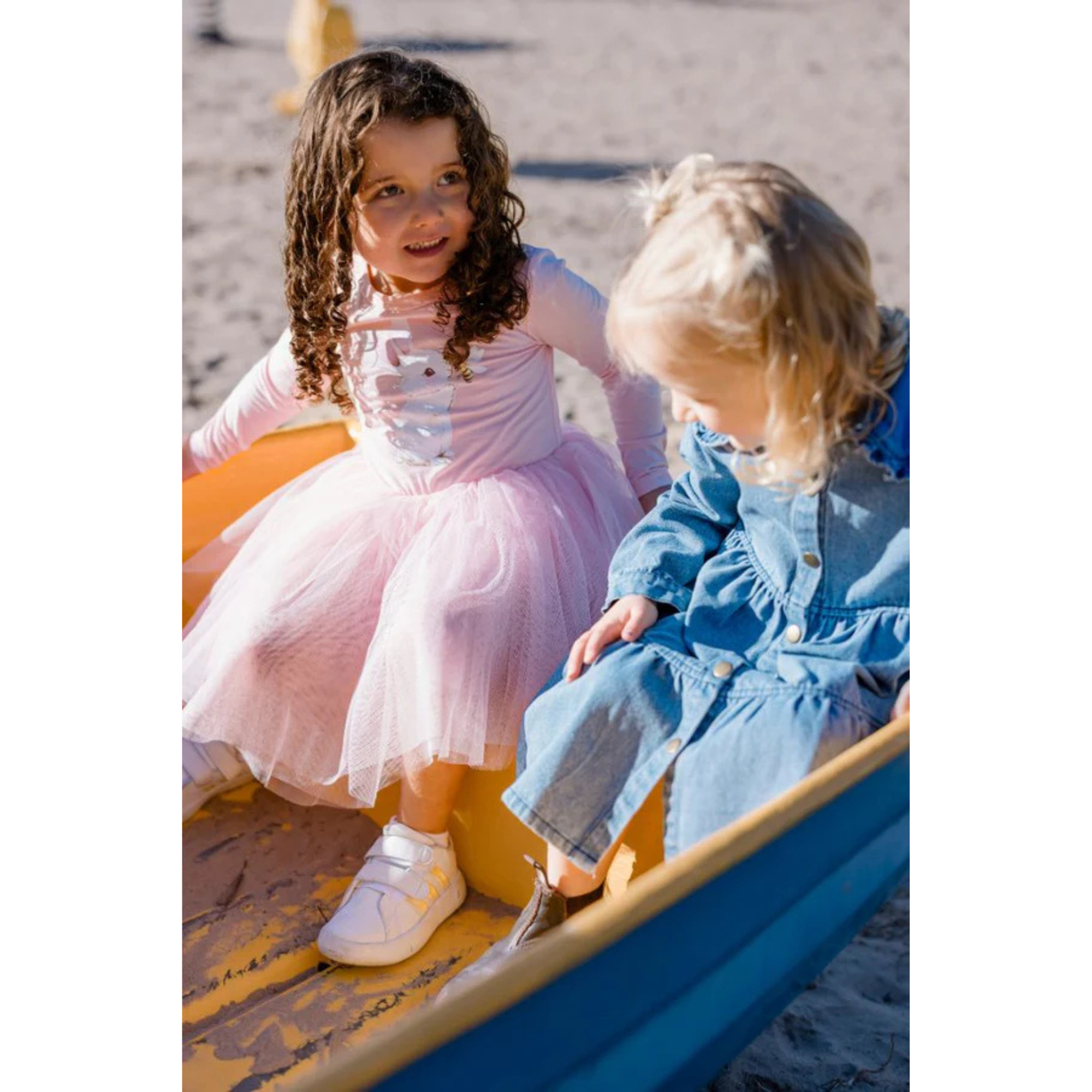 Milky Bunny Kisses Tutu Dress - Blush Pink