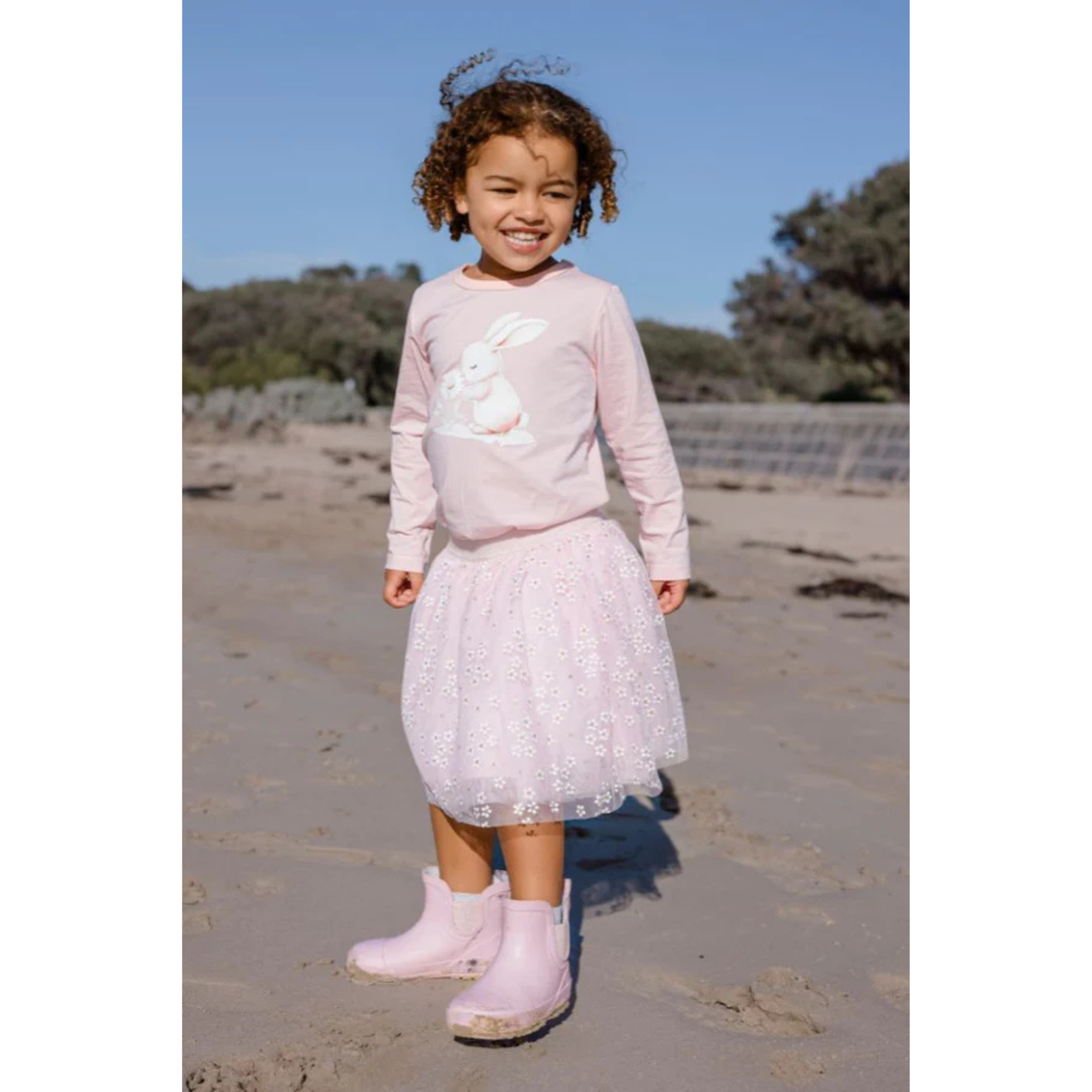 Milky Daisy Days Tutu - Blush Pink