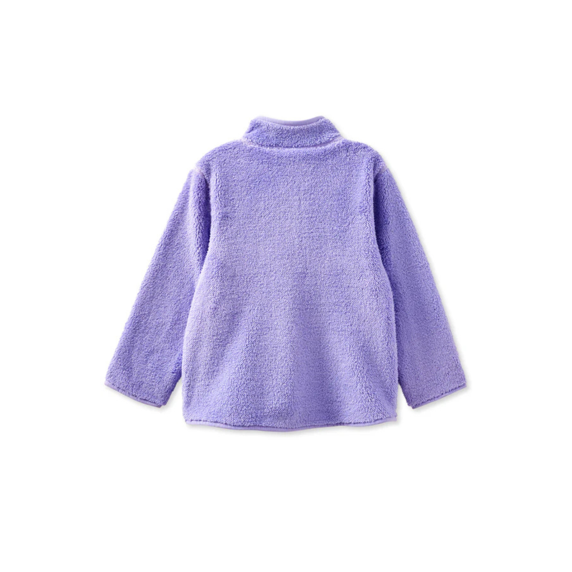 Milky Sherpa Jacket - Maggie - Lavender