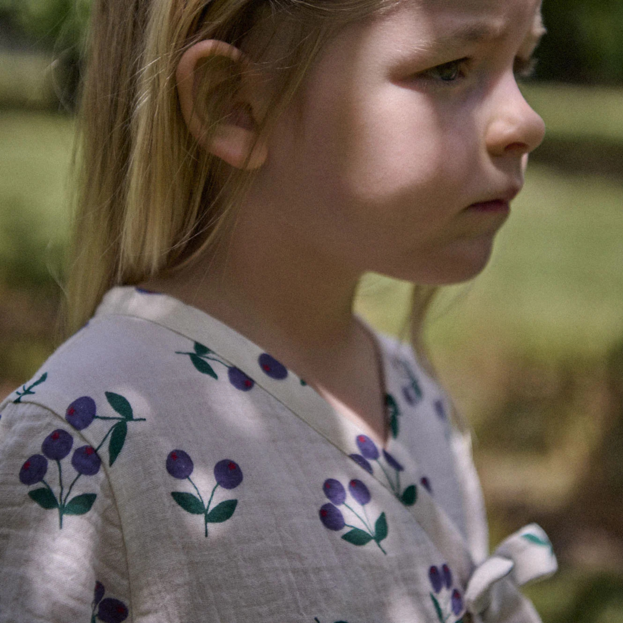 Nature Baby Mabel Dress - Winter Berry Natural Print