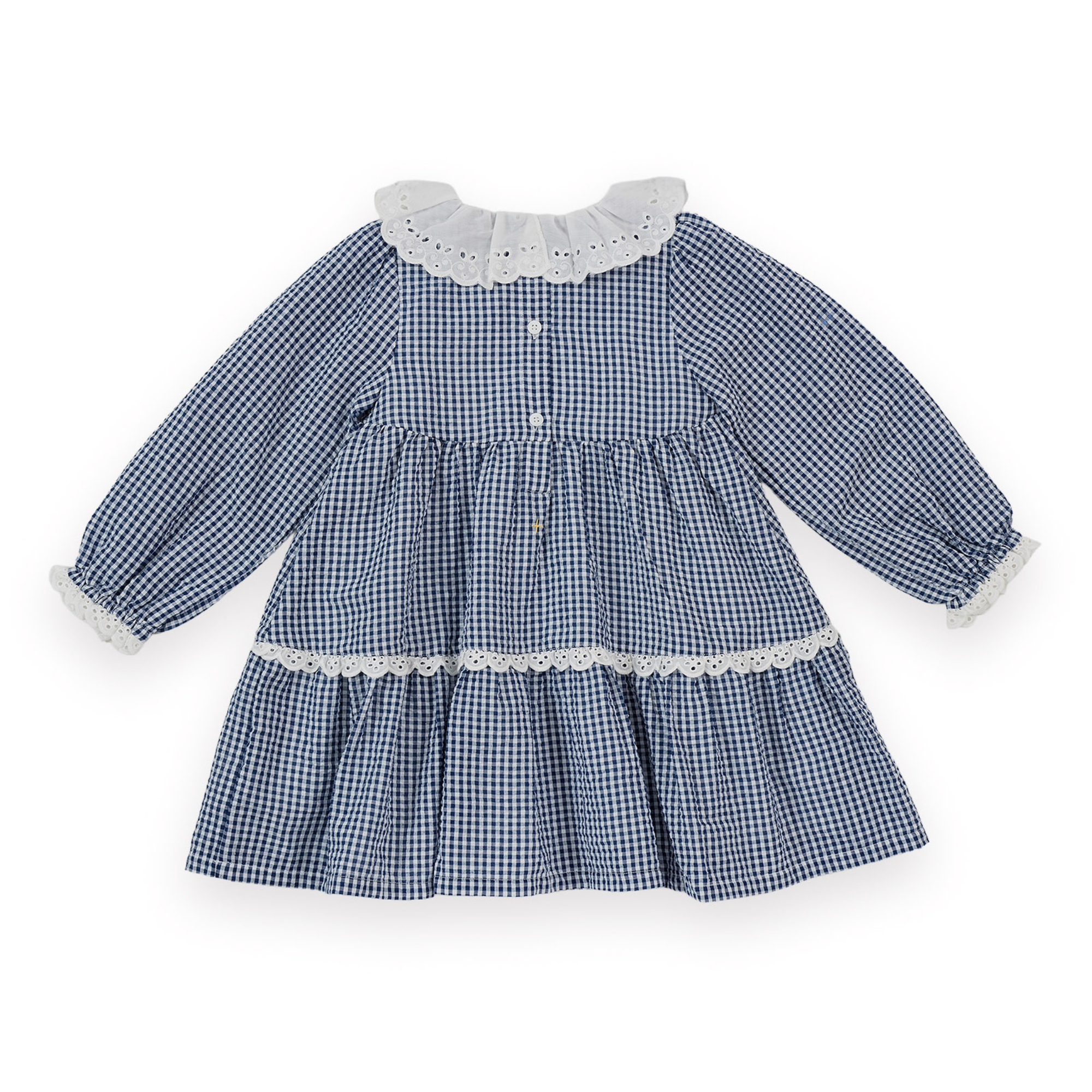 Goldie + Ace Gingham Collared Dress