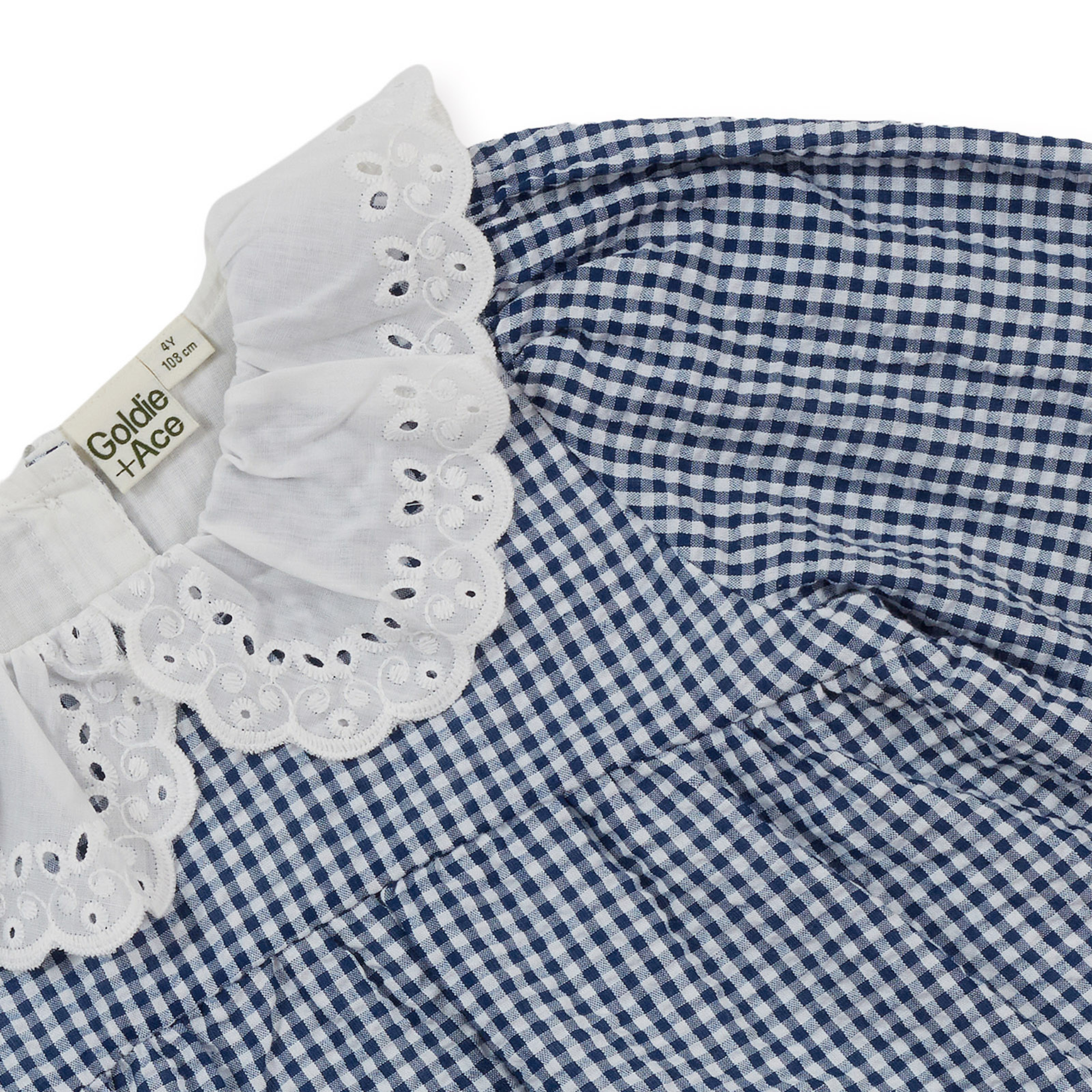 Goldie + Ace Gingham Collared Dress