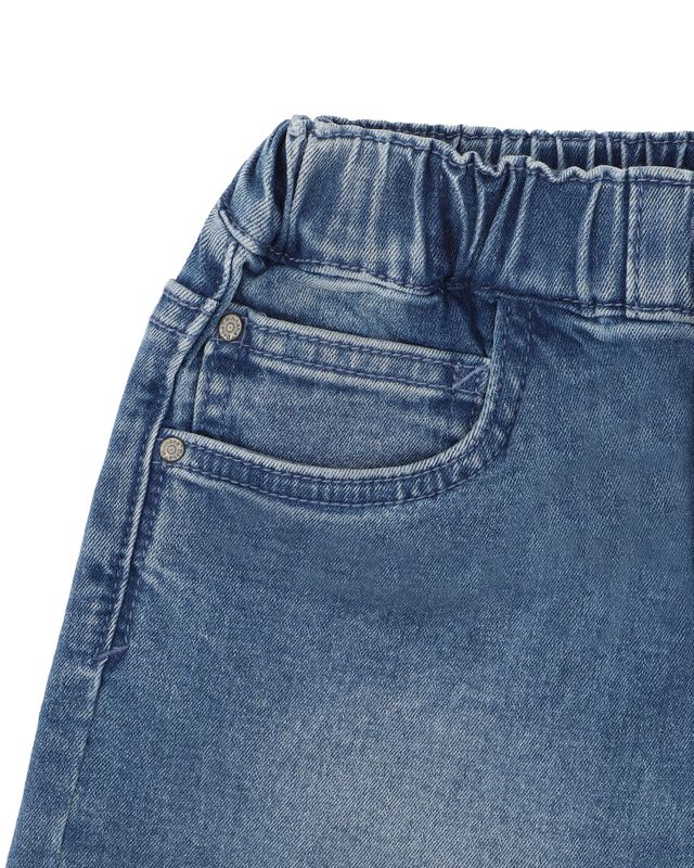 Pull On Denim Shorts Indigo - 1-5Y