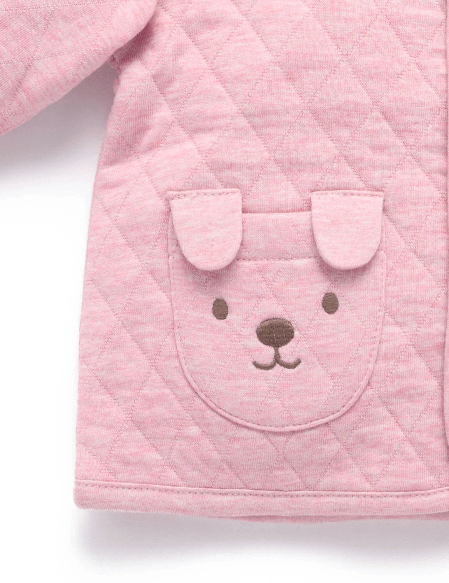 Puppy Quilted Track Set - Petunia Melange