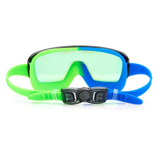 Cyborg Cyan Prismati Swim Goggles - Bling2o