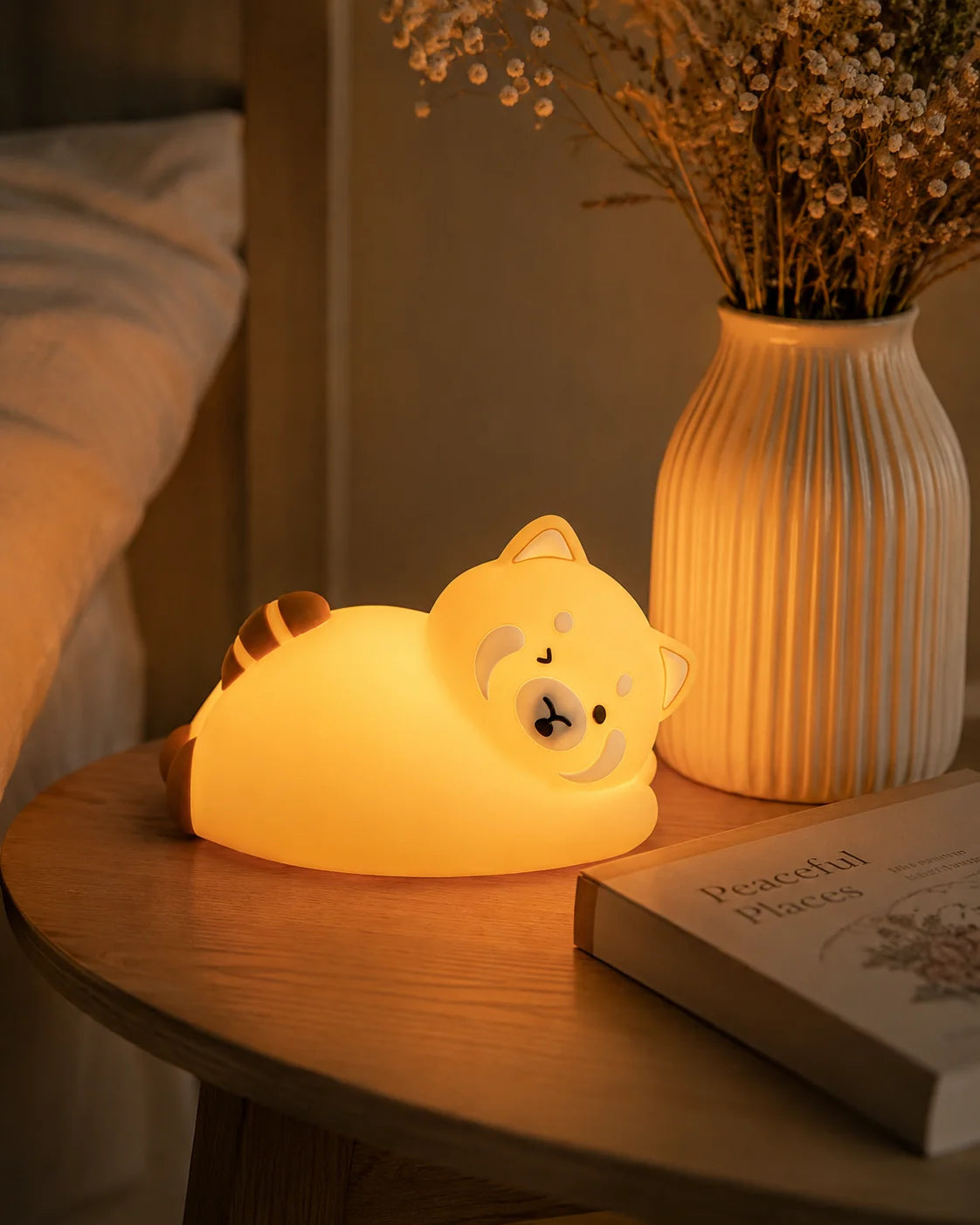 Raphi The Fox Block Blue Light