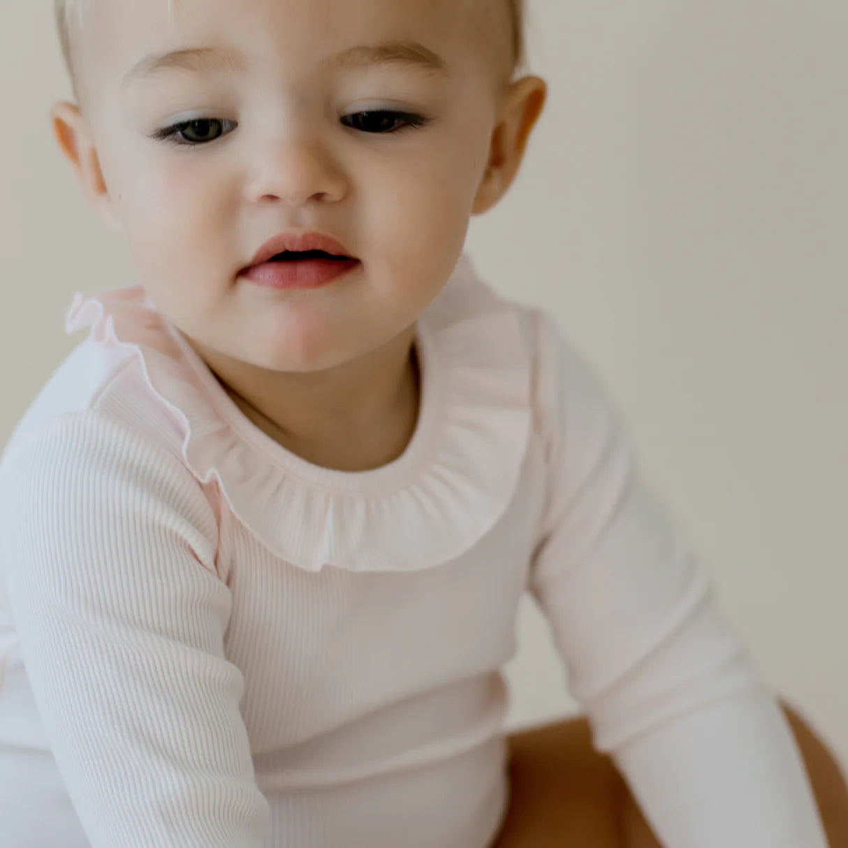 Marquise Pink Frill Bodysuit