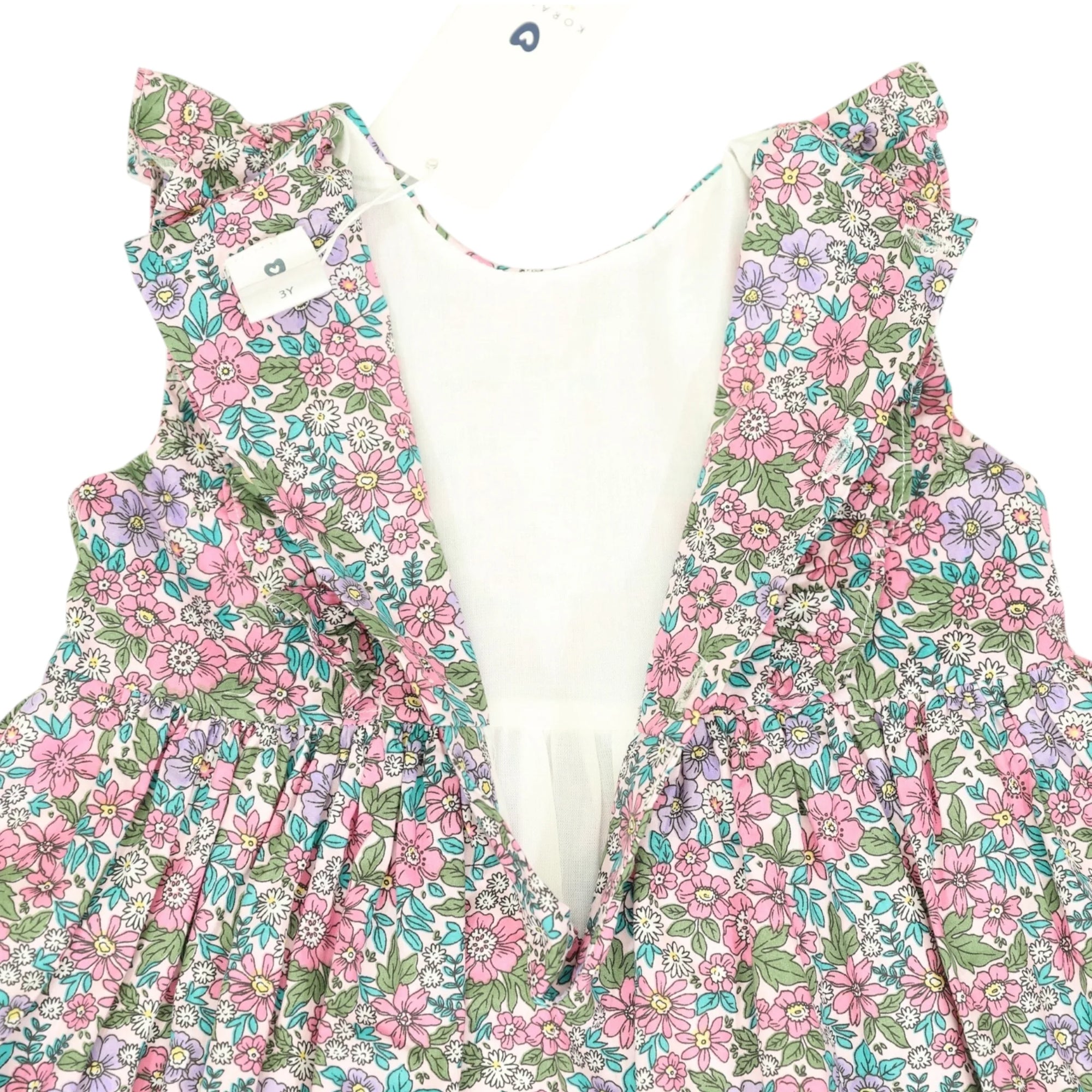 Bold Floral Pink Dress