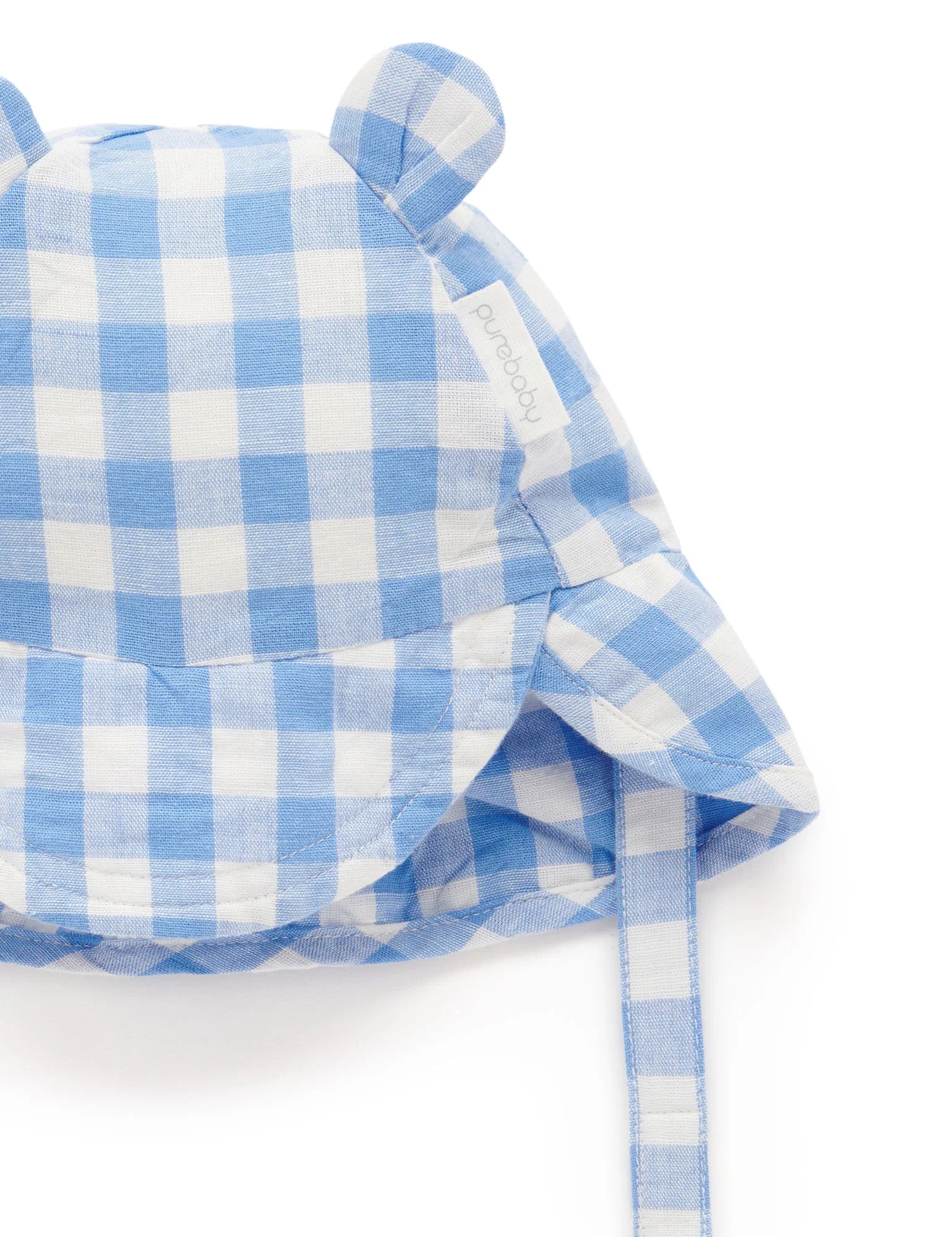 Purebaby Linen Blend Legionnaires Hat