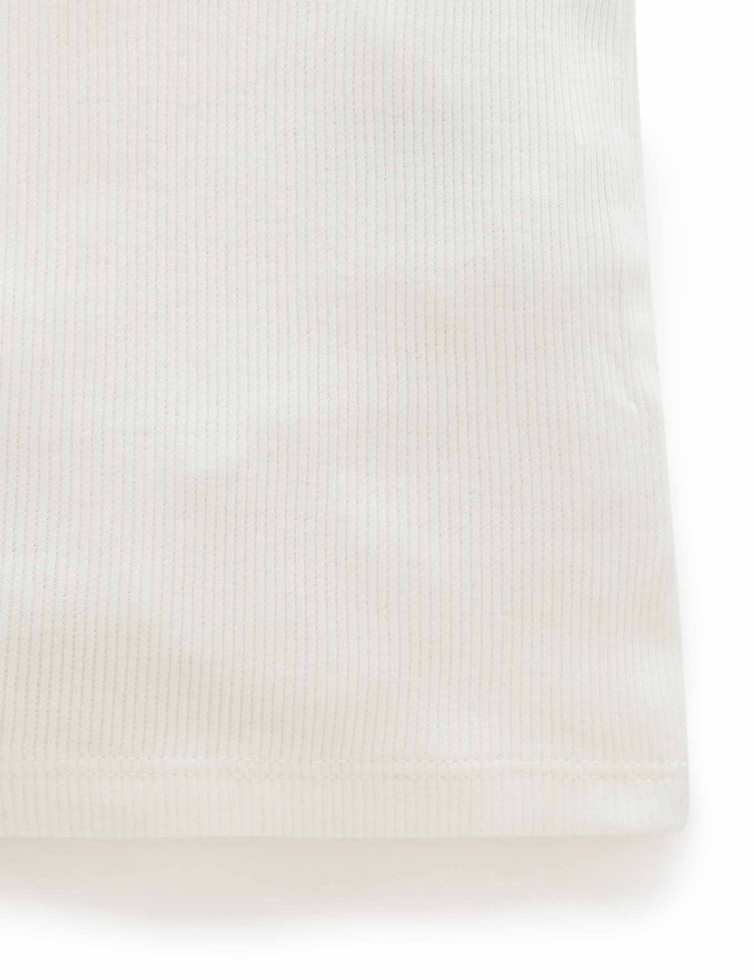 Purebaby Everyday Short Sleeve Tee - Vanilla
