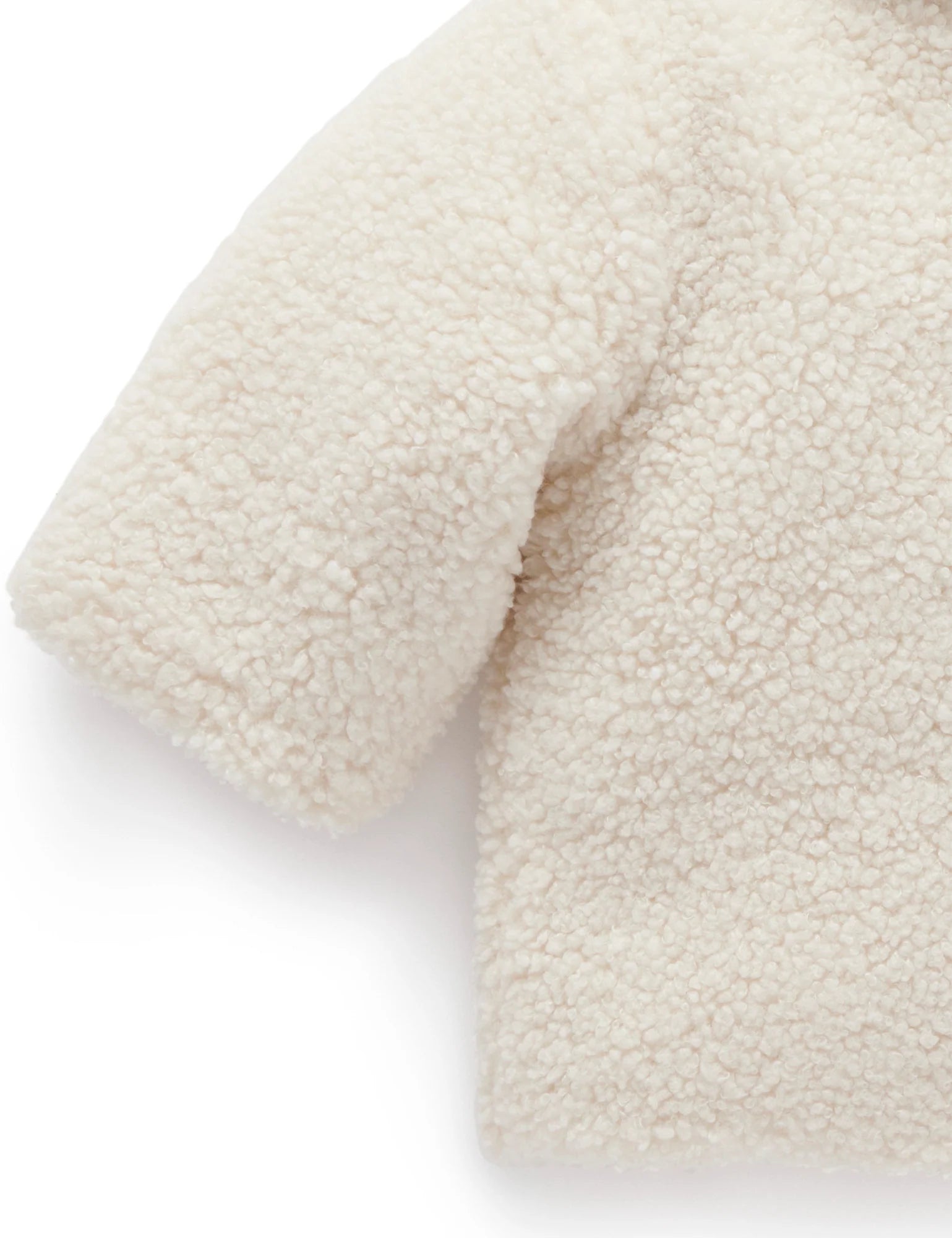 Purebaby Sherpa Padded Jacket - Wheat