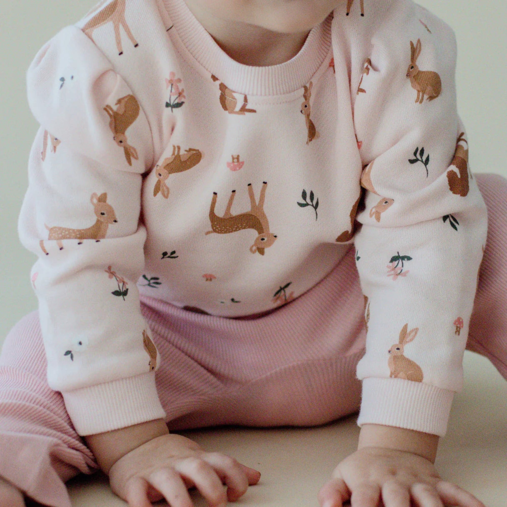 Marquise Meadows Fleece Jumper & Rib Legging Set